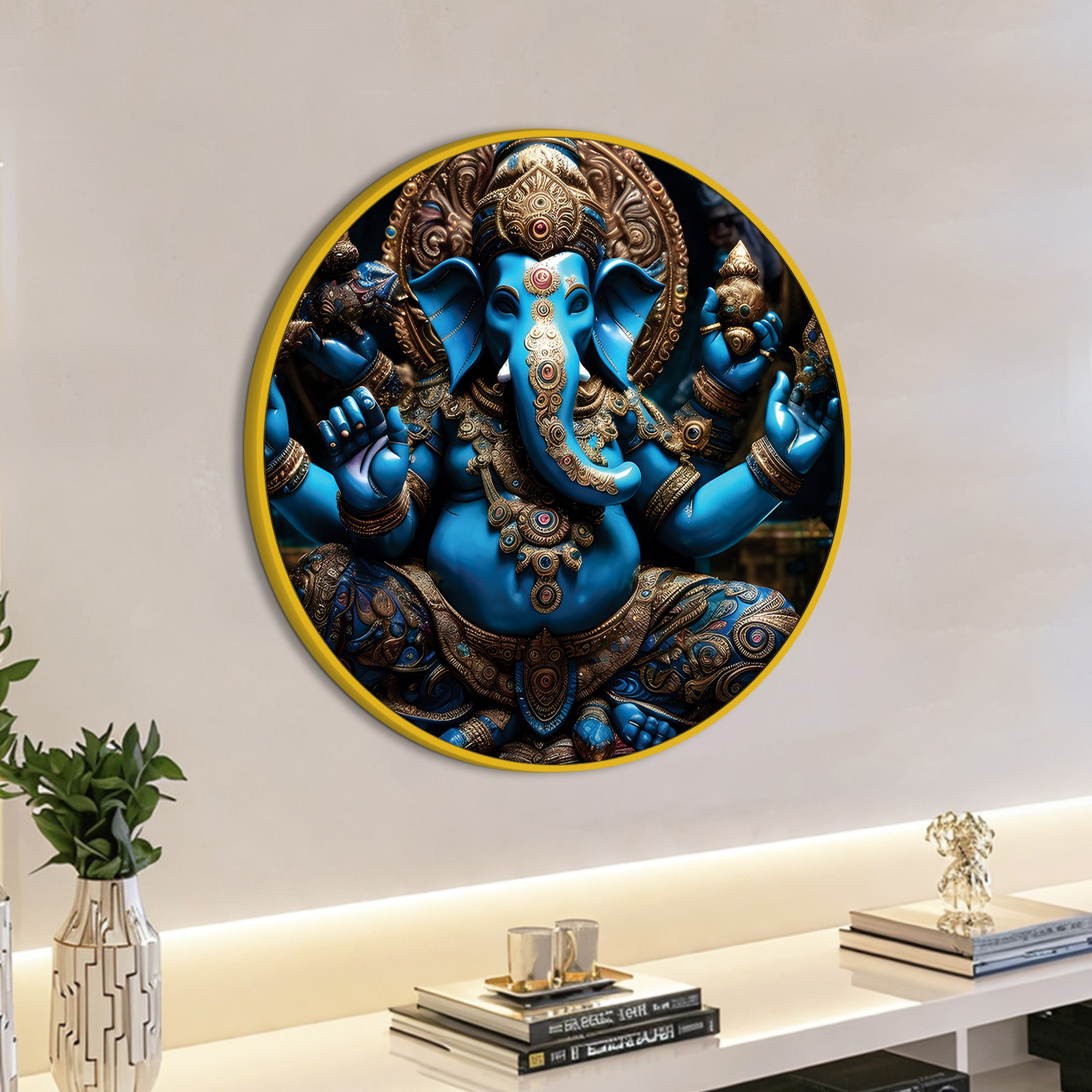 Royal Ganpati Bappa Painting