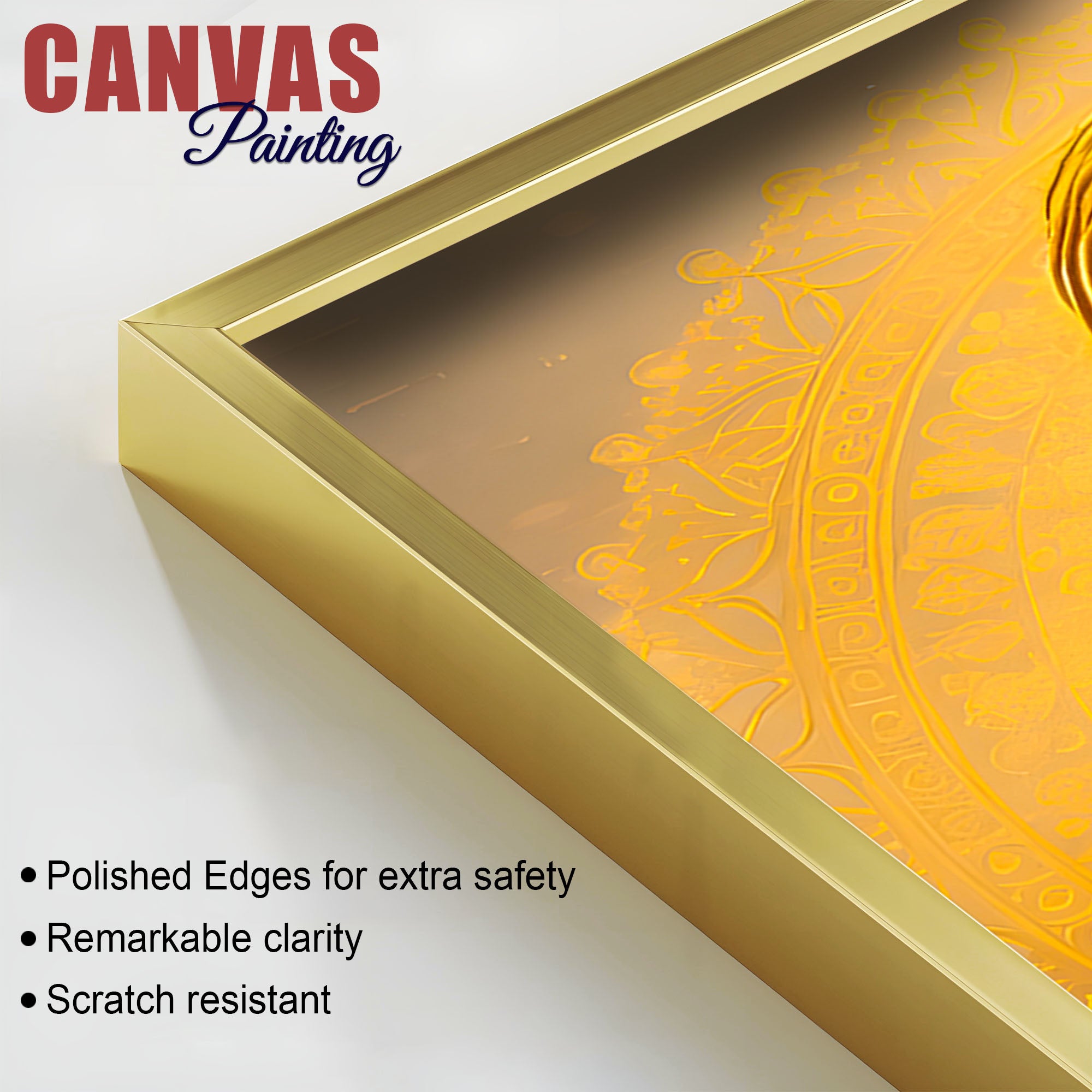 Royal Shivaji Maharaj Portrait Canvas wall Painting