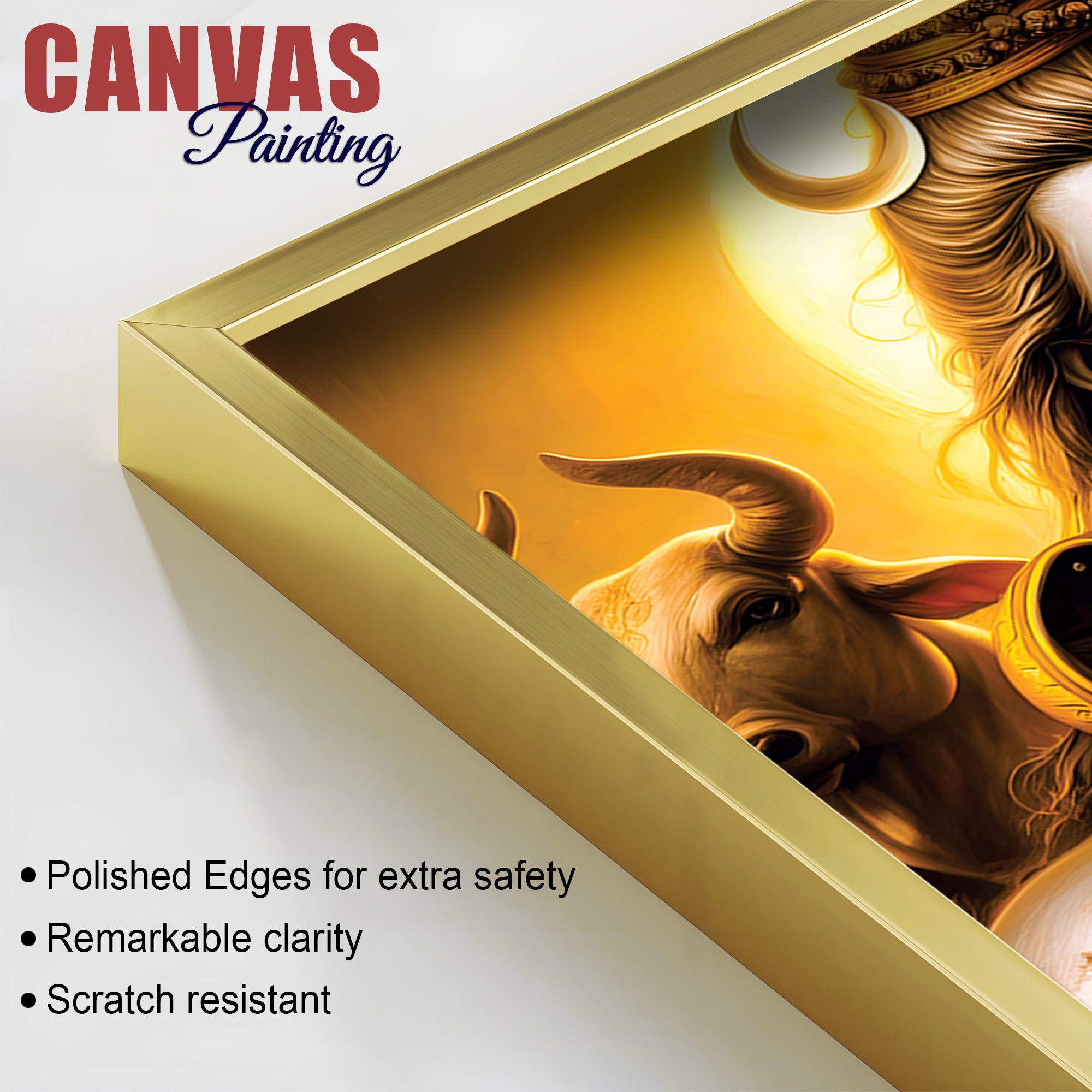 Shiv Ji Cosmic Flow Art Modern Spiritual Wall Painting