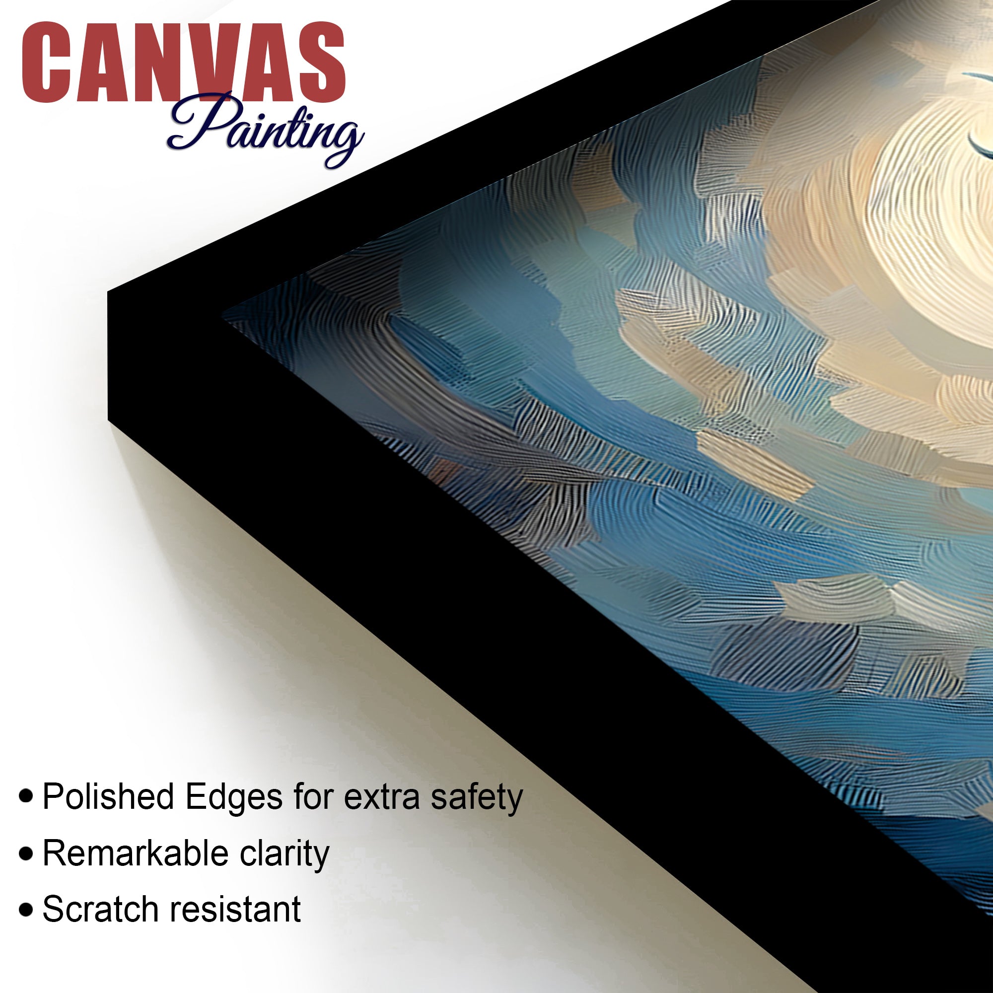 Shiv Shankar Wall Decor Painting Modern Spiritual Canvas Art