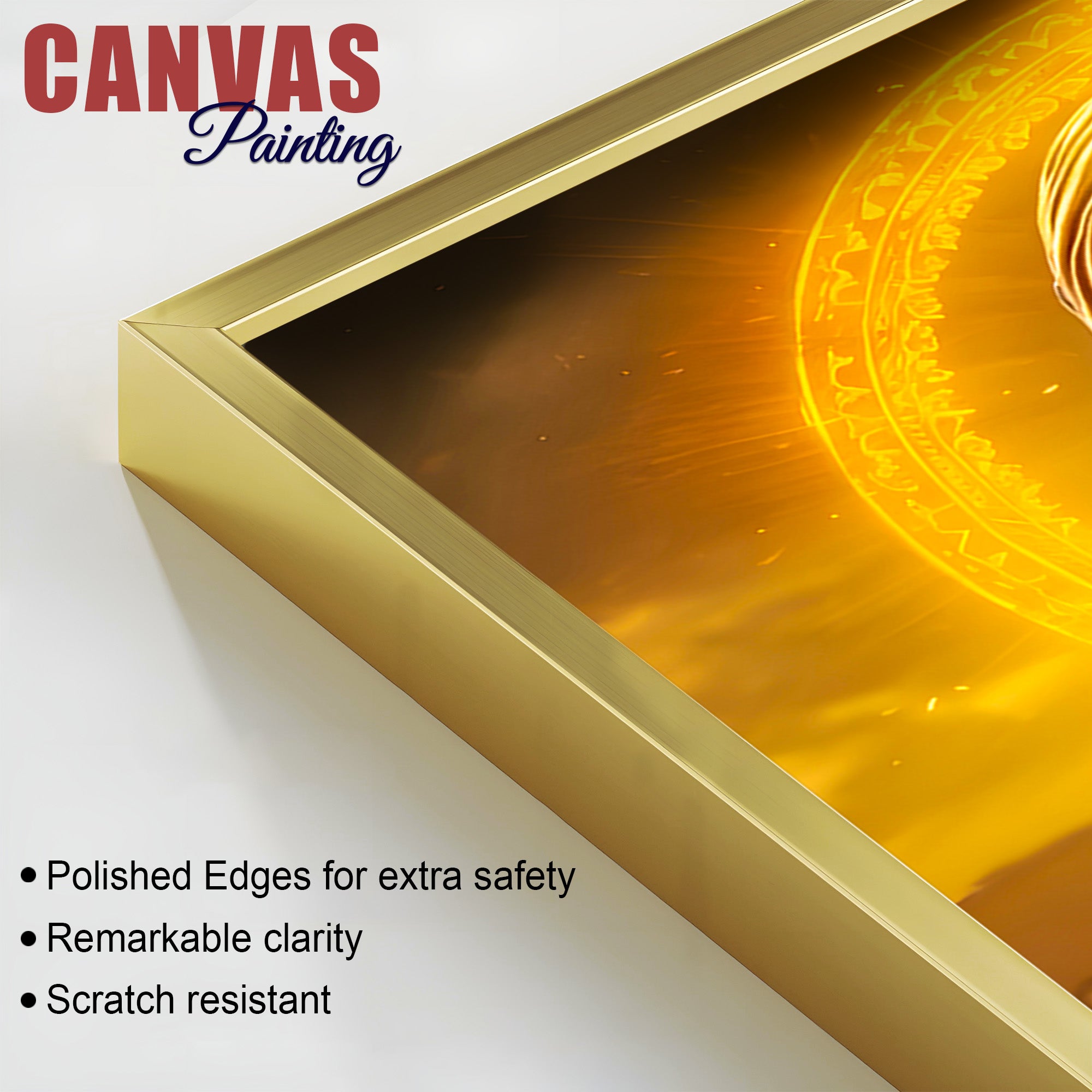 Shivaji Maharaj Maratha King Portrait Premium Wall Painting