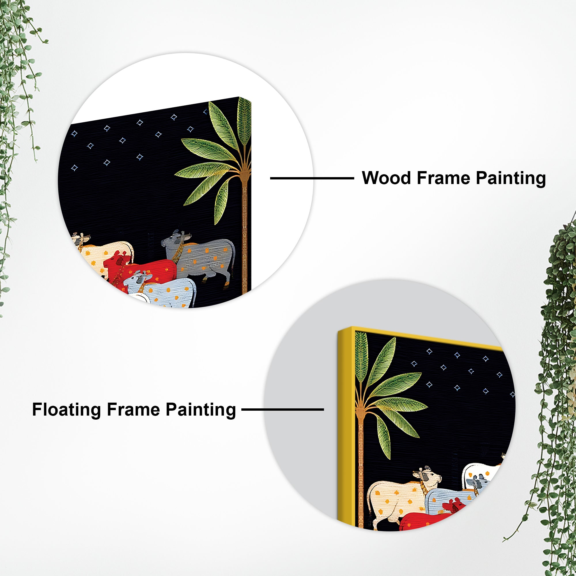 Shrinathji Face Pichwai Art Wall Painting