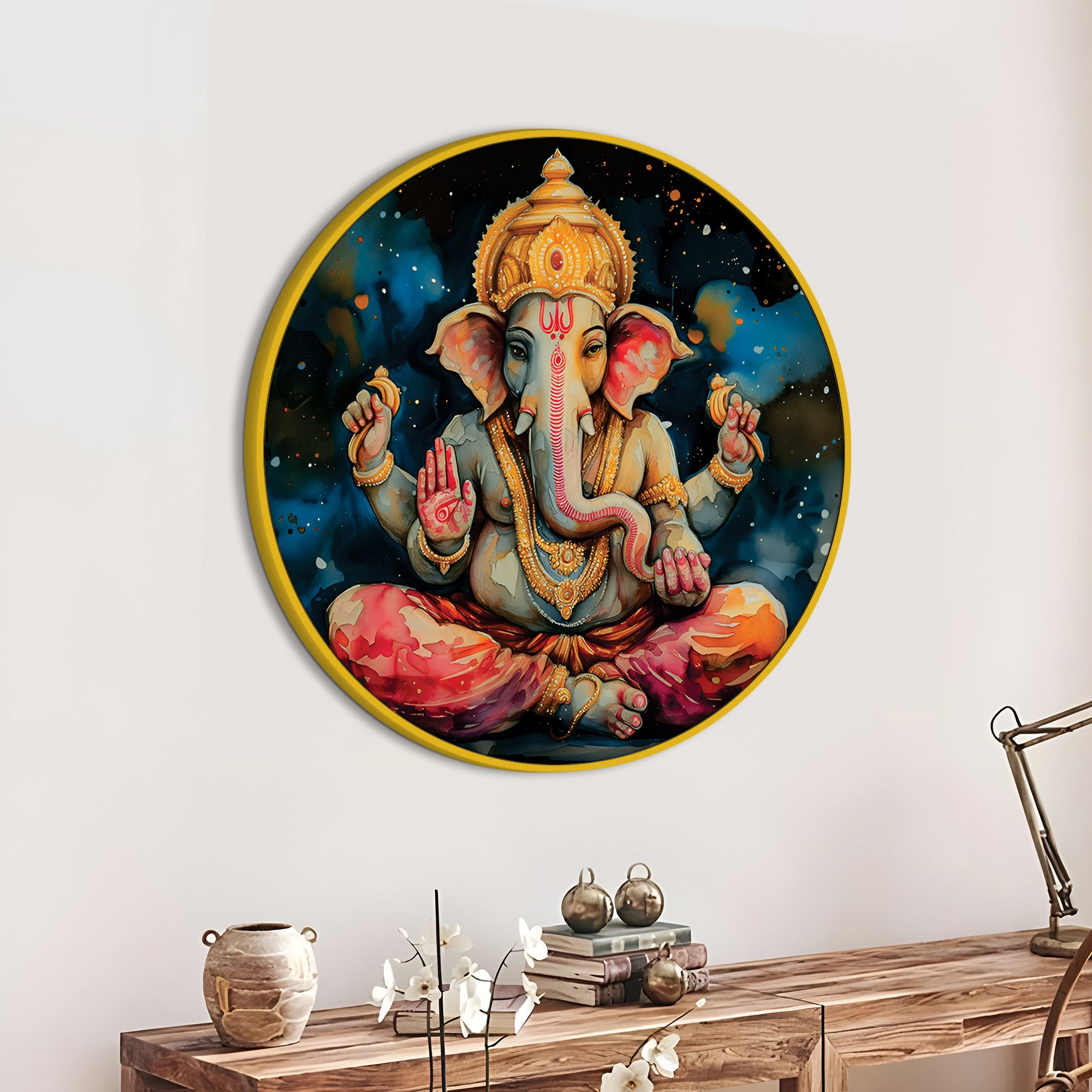 Simple Ganpati Painting