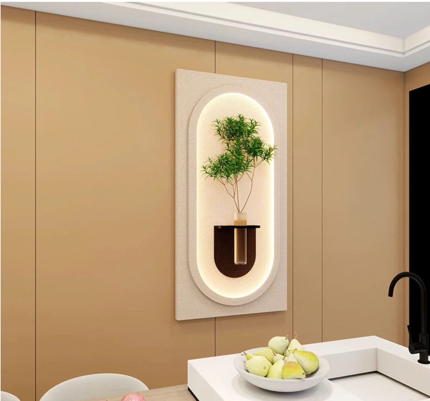 Sophisticated Premium Wall Decor Decorative LED Wall Panel for Office & Home