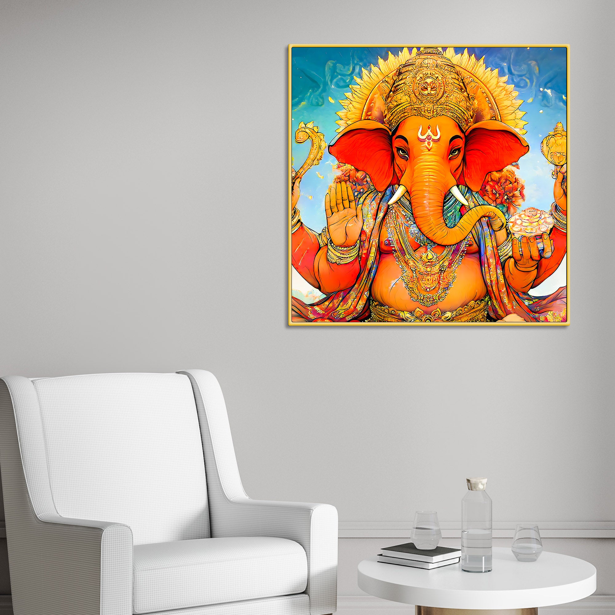 Special Ganpati Bappa Wall Painting