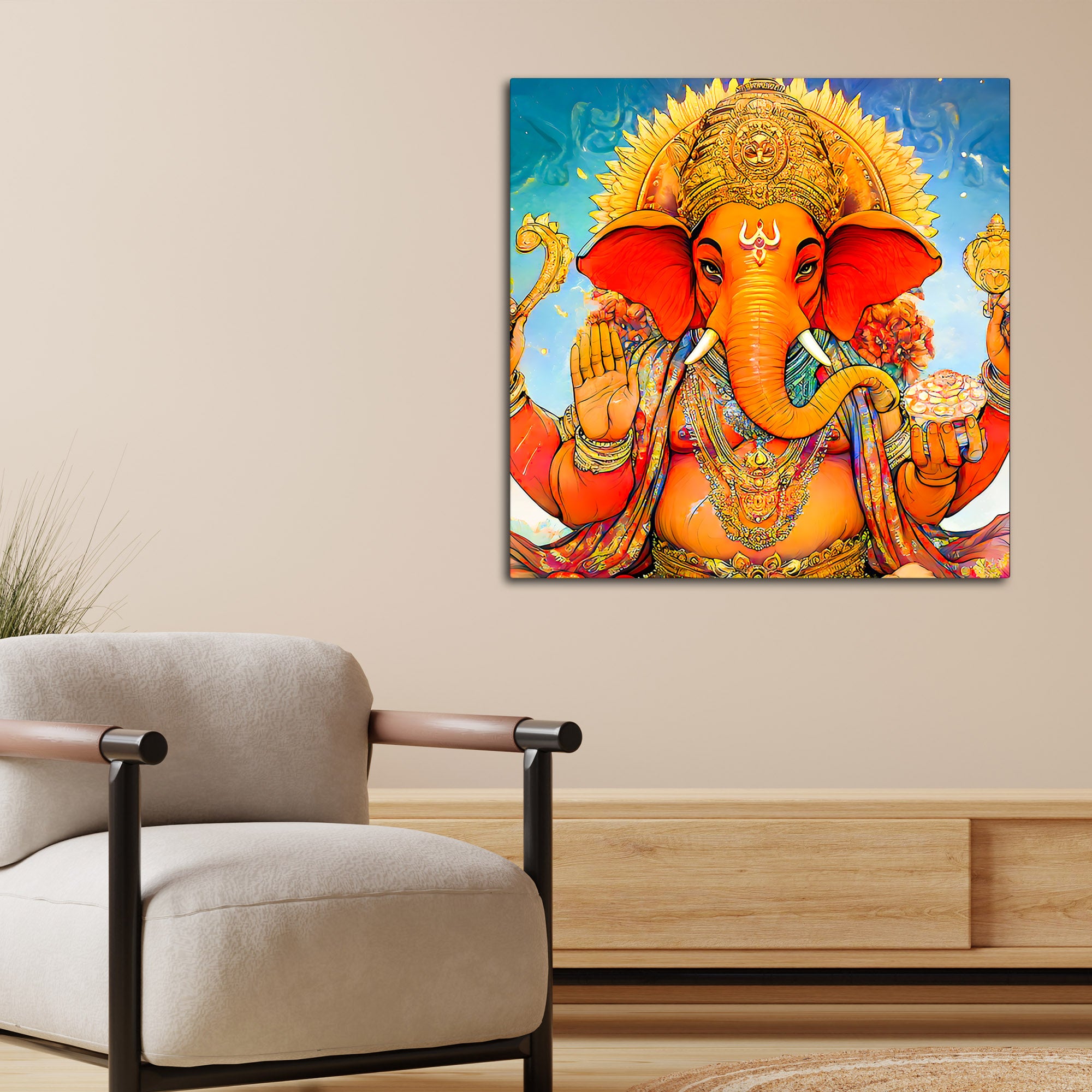 Special Ganpati Bappa Wall Painting