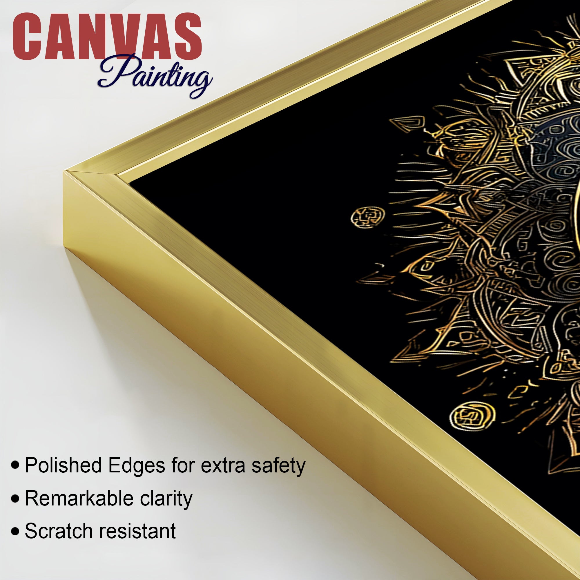 Spiritual Bappa Ji Home Decor Painting for Living Space