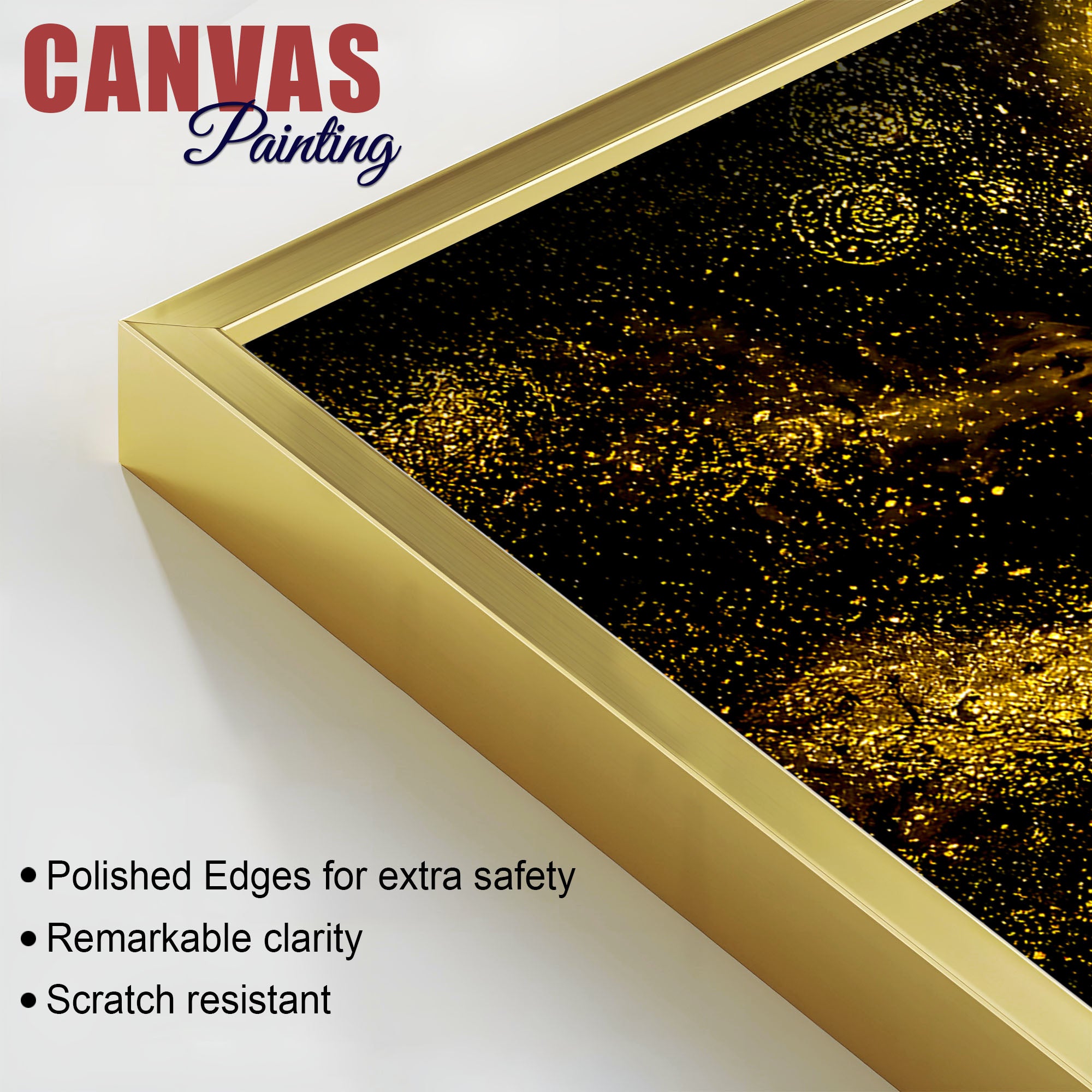 Spiritual Buddha Canvas Wall Painting for Bedroom & Living Room