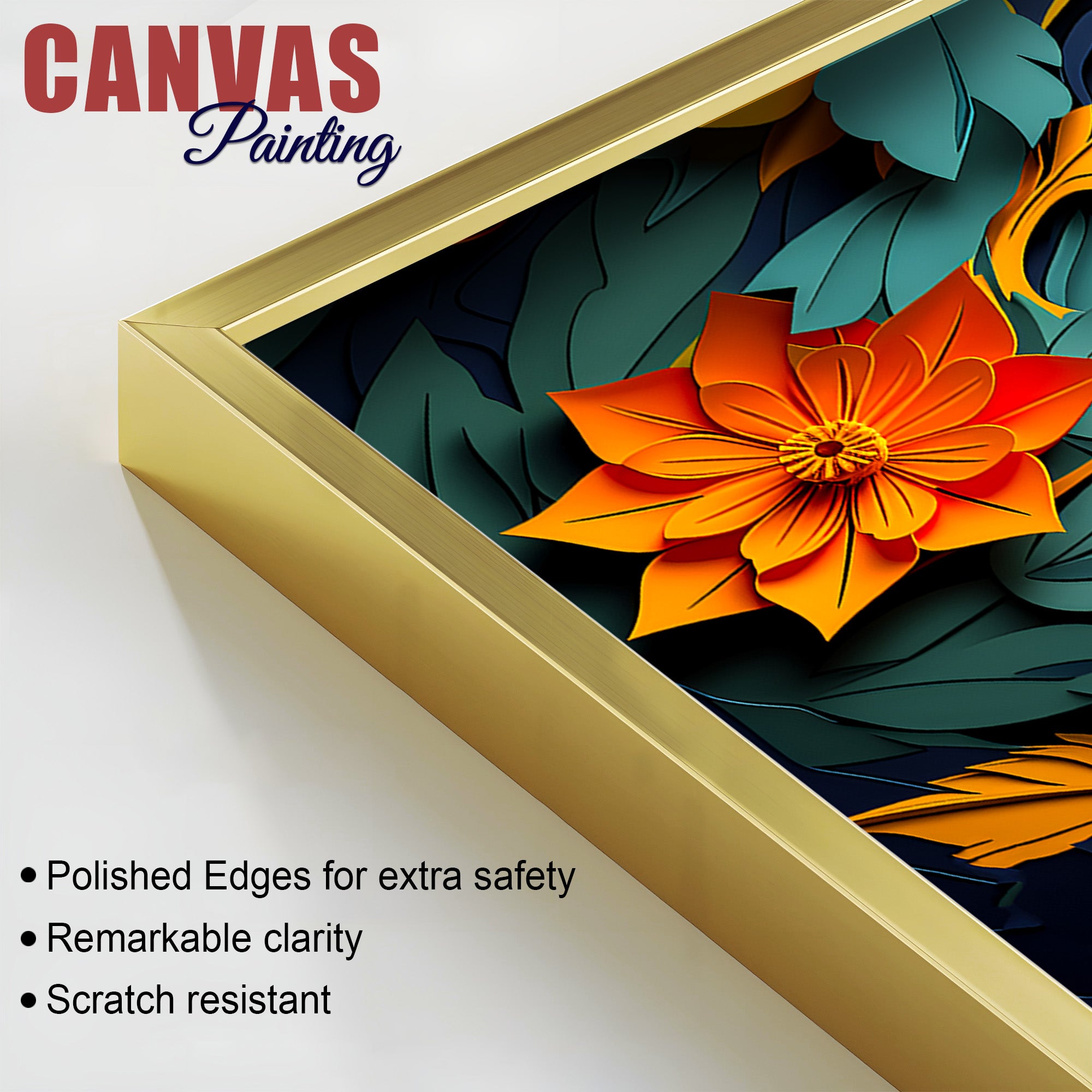 Spiritual Buddha Canvas Wall Painting for Serene Living Spaces