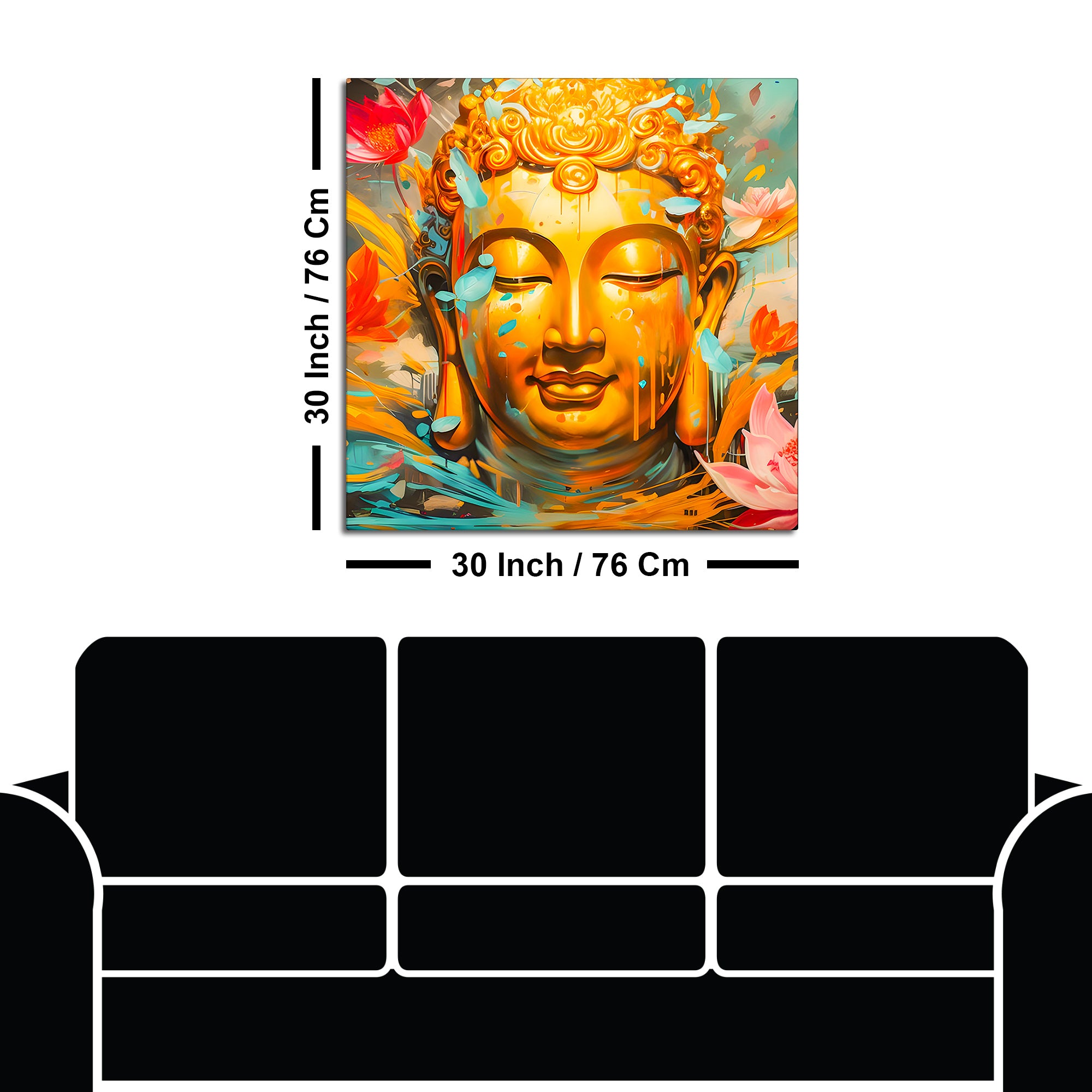 Spiritual Buddha Painting