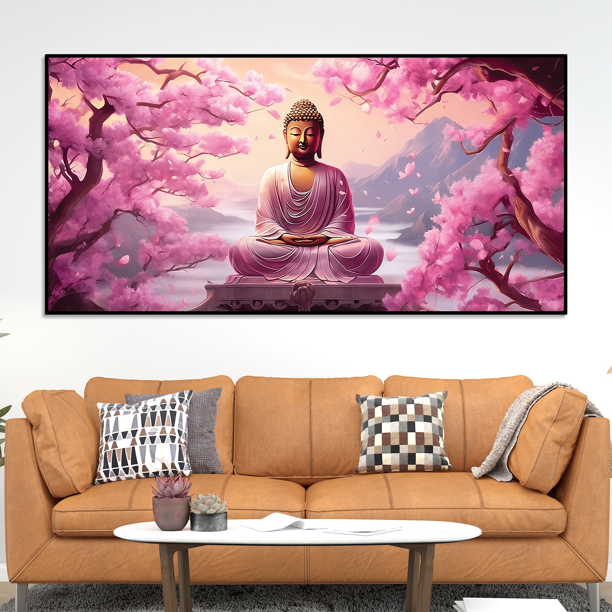 Spiritual Buddha Painting for Peaceful Interiors