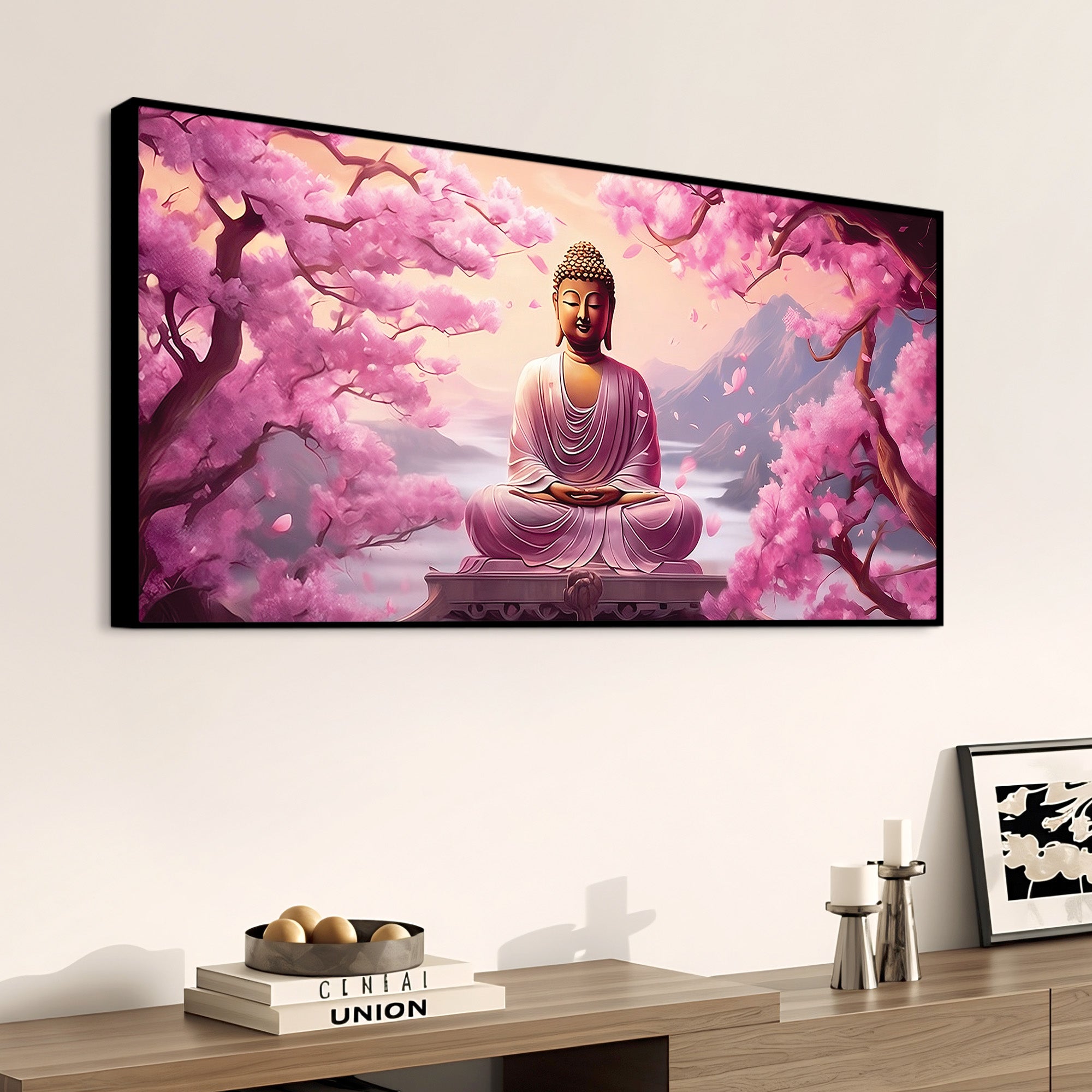Spiritual Buddha Painting for Peaceful Interiors