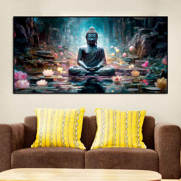 buddha wall painting