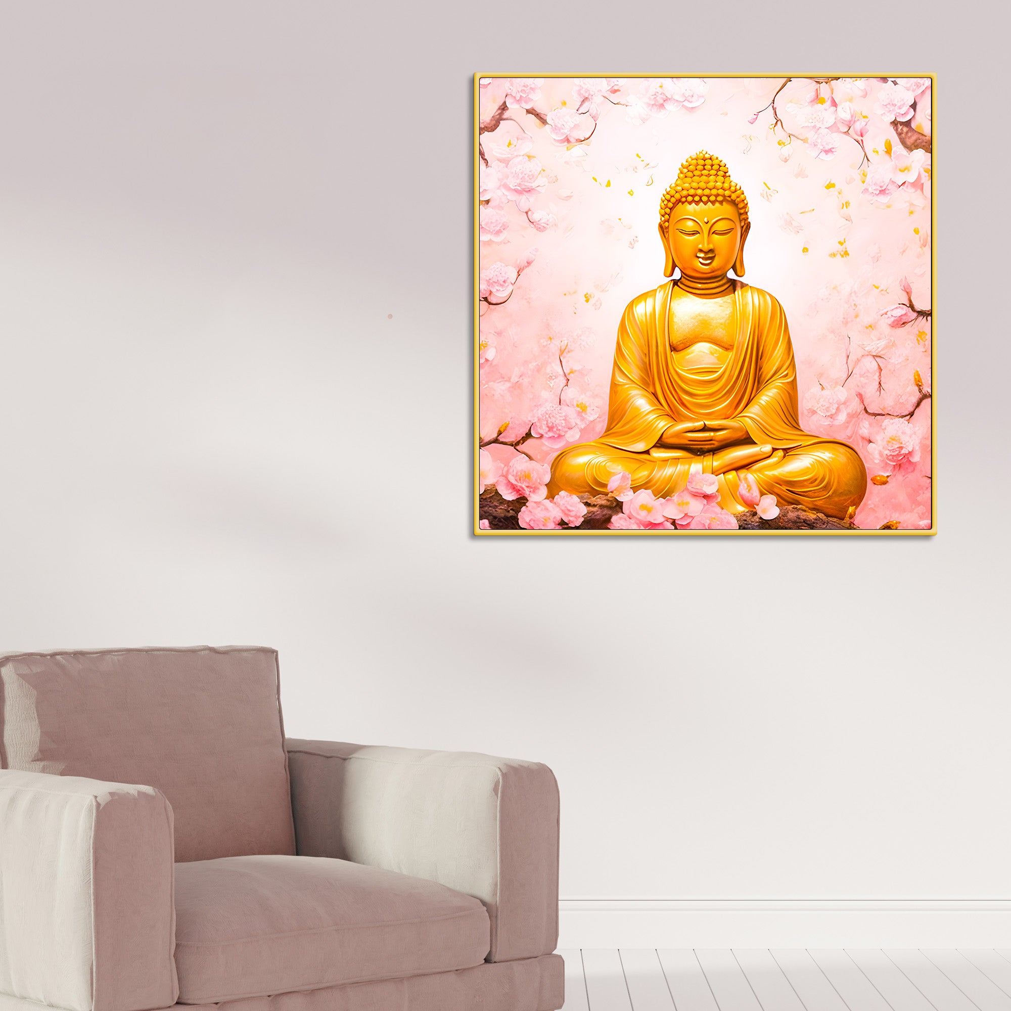 spiritual-buddha-wall-painting-for-calm-home-interiors
