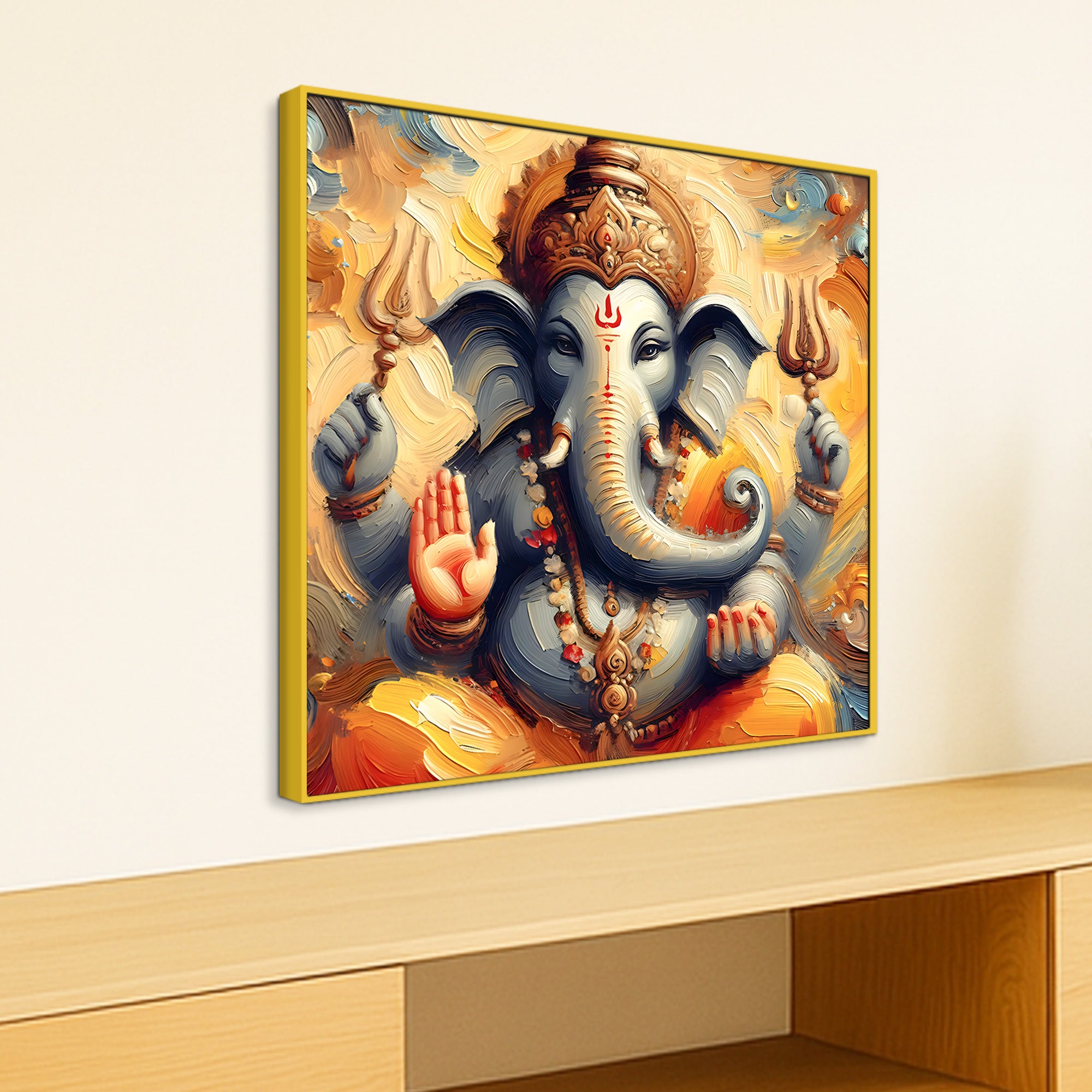Spiritual Ganpati Home & Office Painting