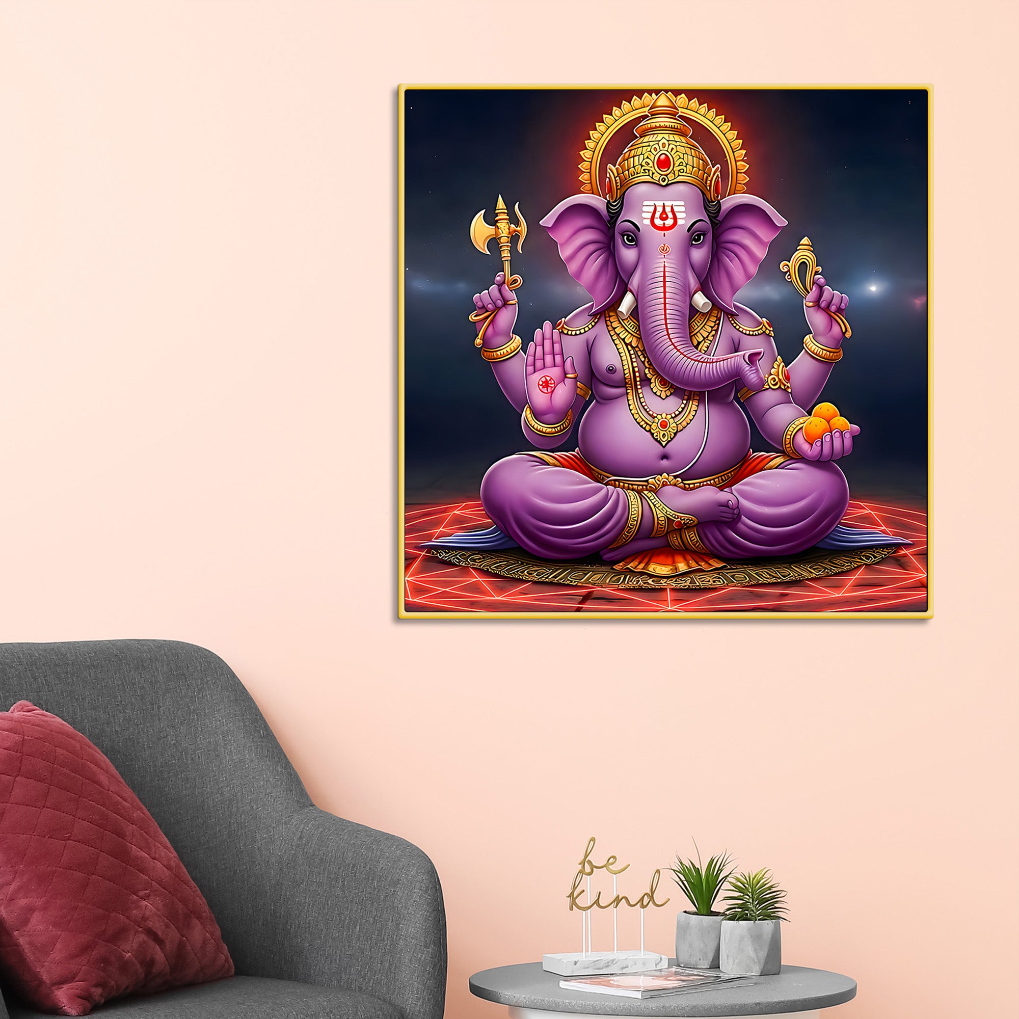 Spiritual Ganpati Painting