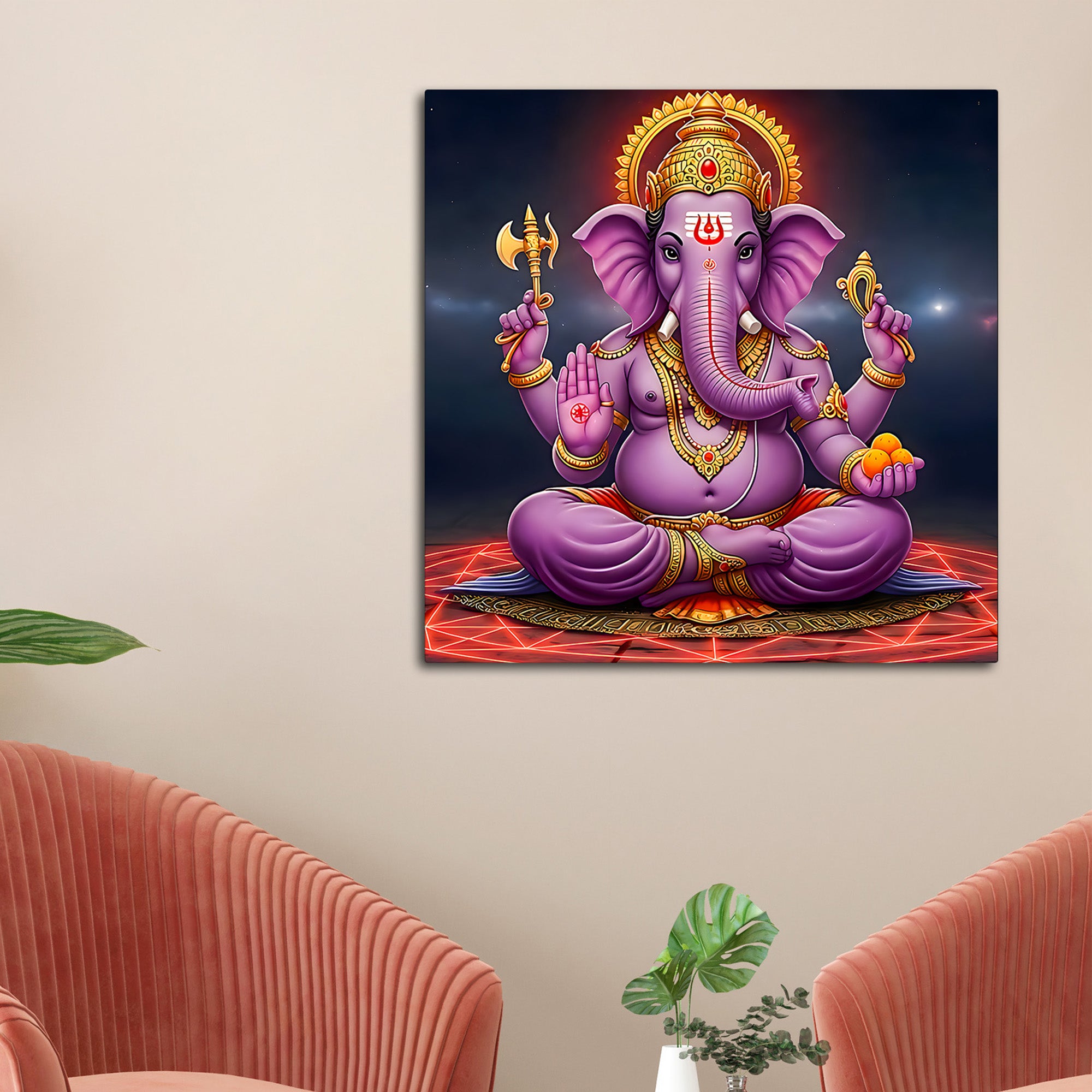 Spiritual Ganpati Painting