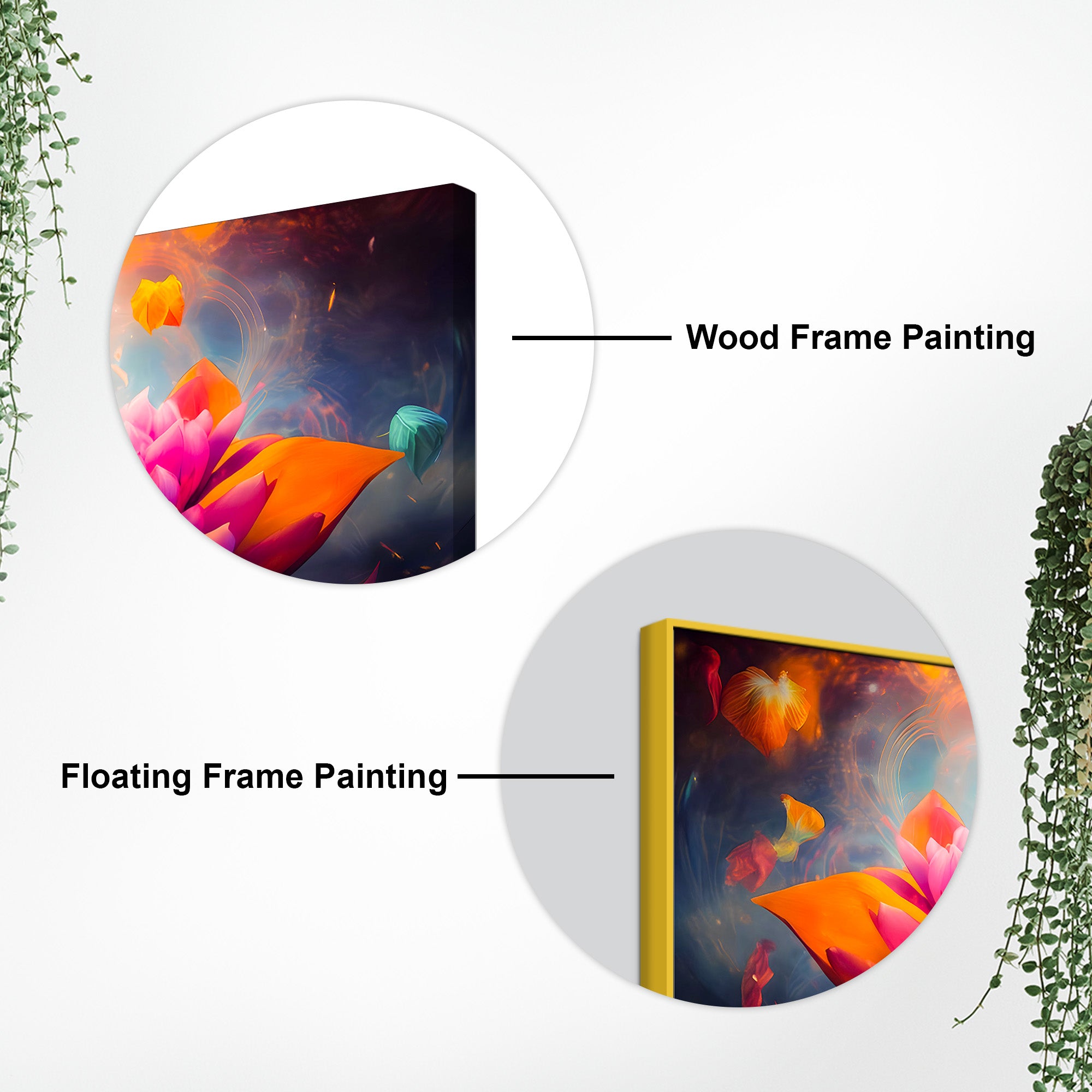 Spiritual Gautam Buddha Wall Painting for Living Spaces