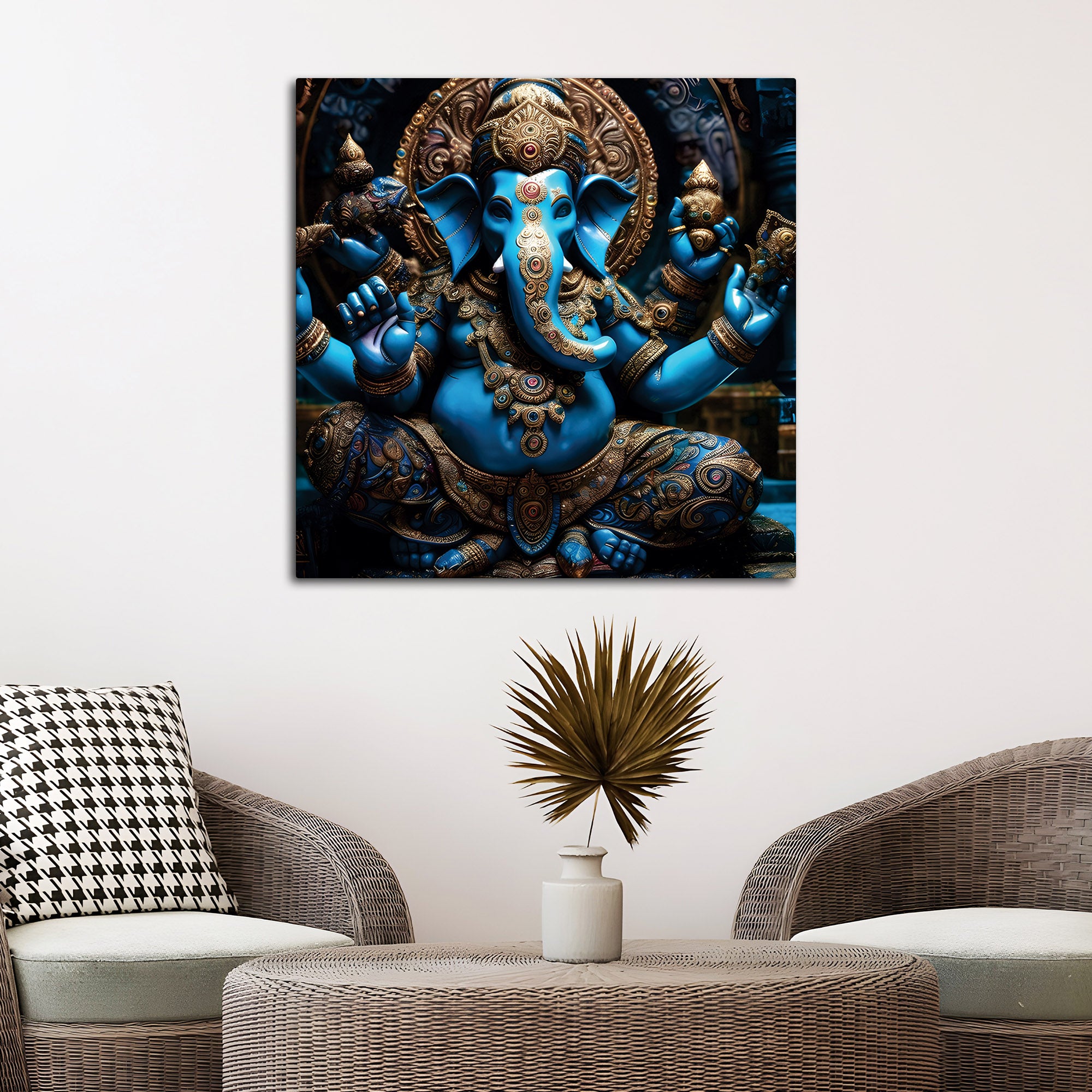 Spiritual Home Décor Ganesh Ji Painting
