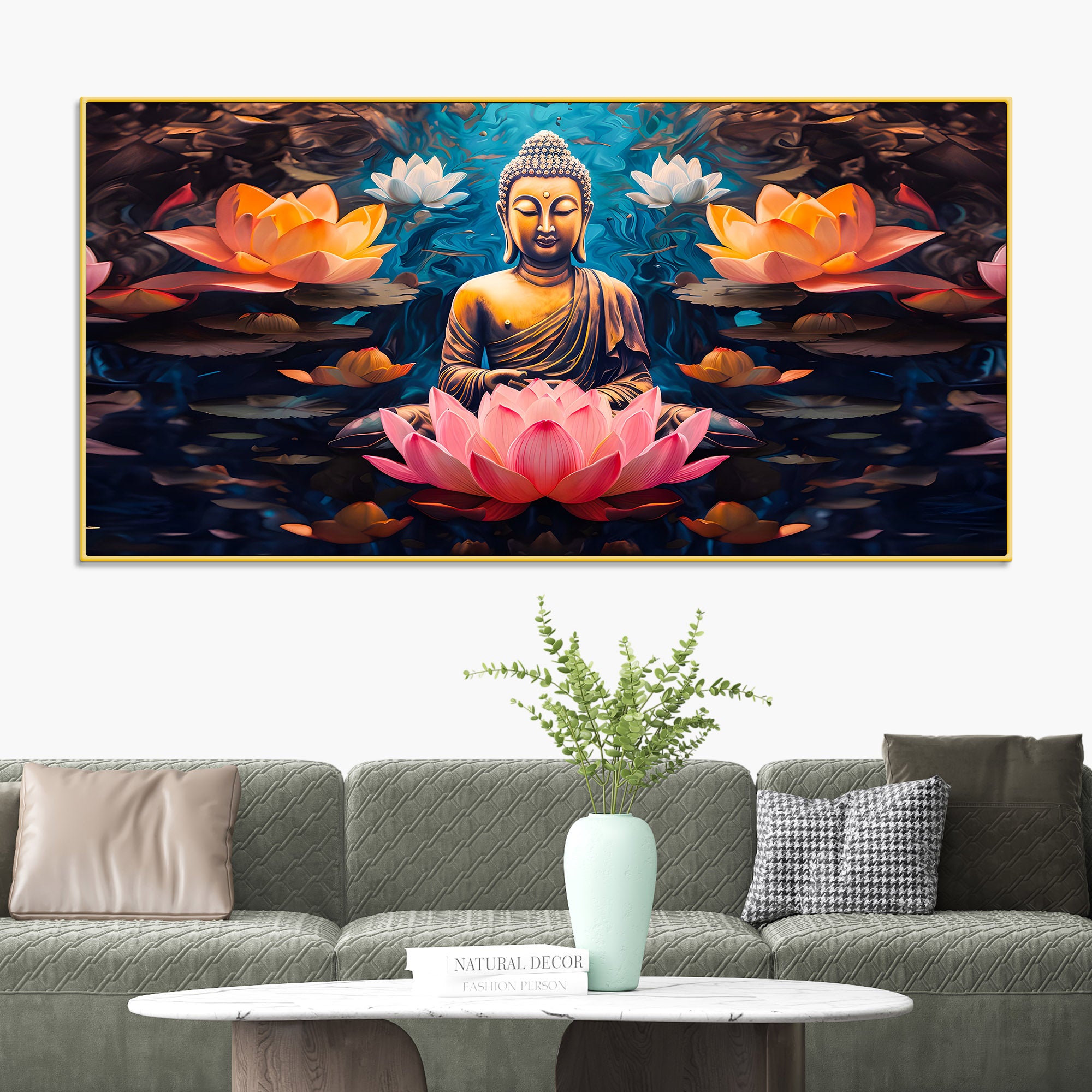 spiritual-lord-buddha-canvas-painting-for-modern-decor
