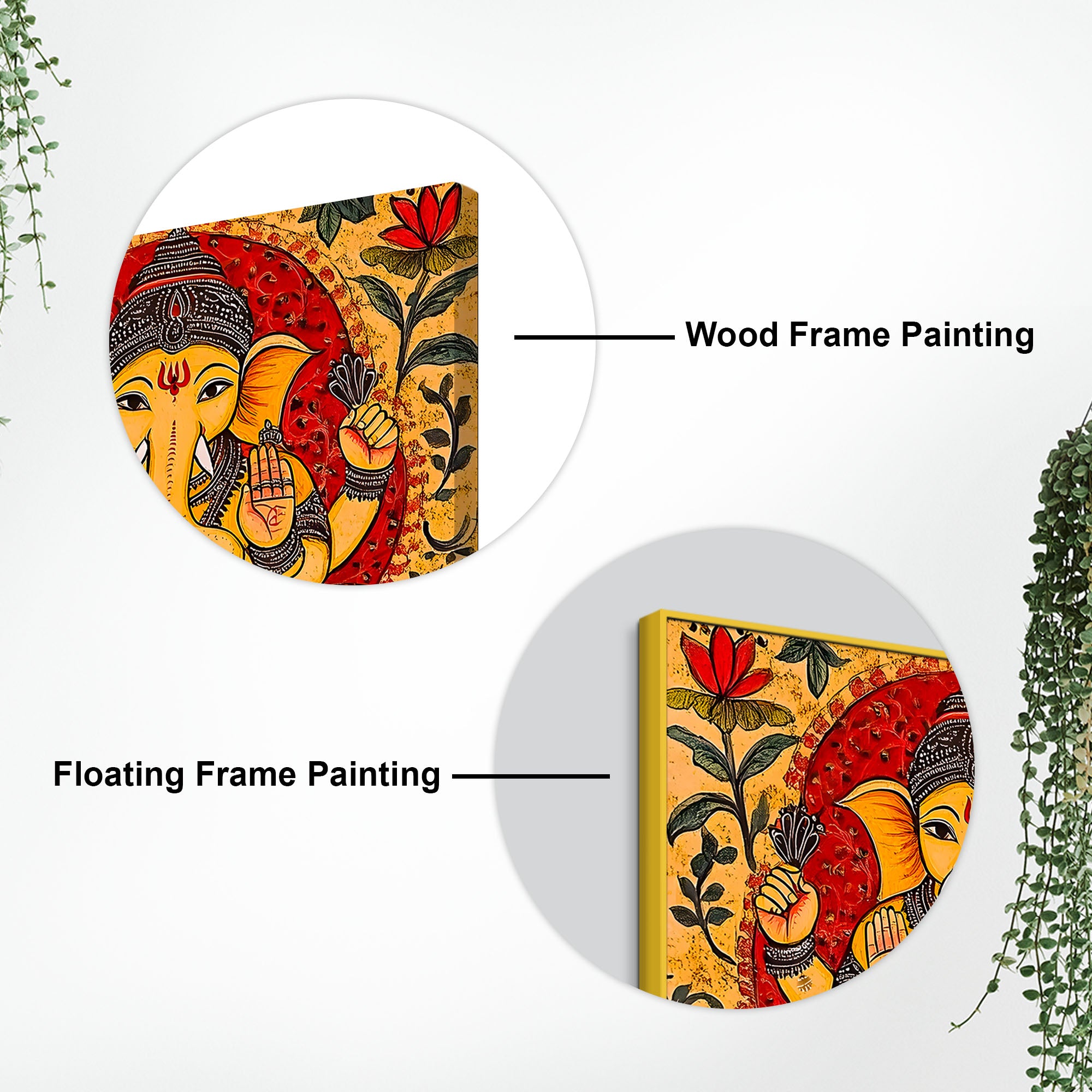 Spiritual Lord Ganesha Painting