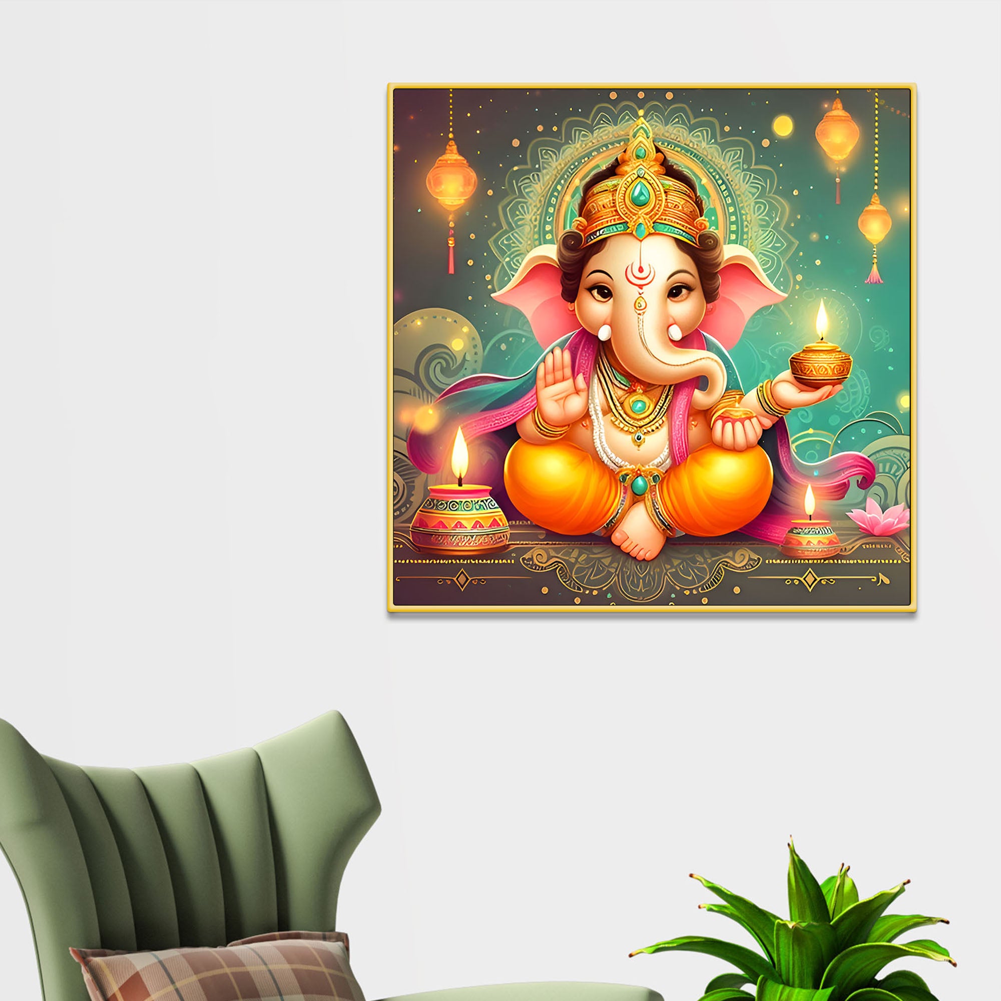 spiritual-lord-ganesha-wall-painting-for-home-office