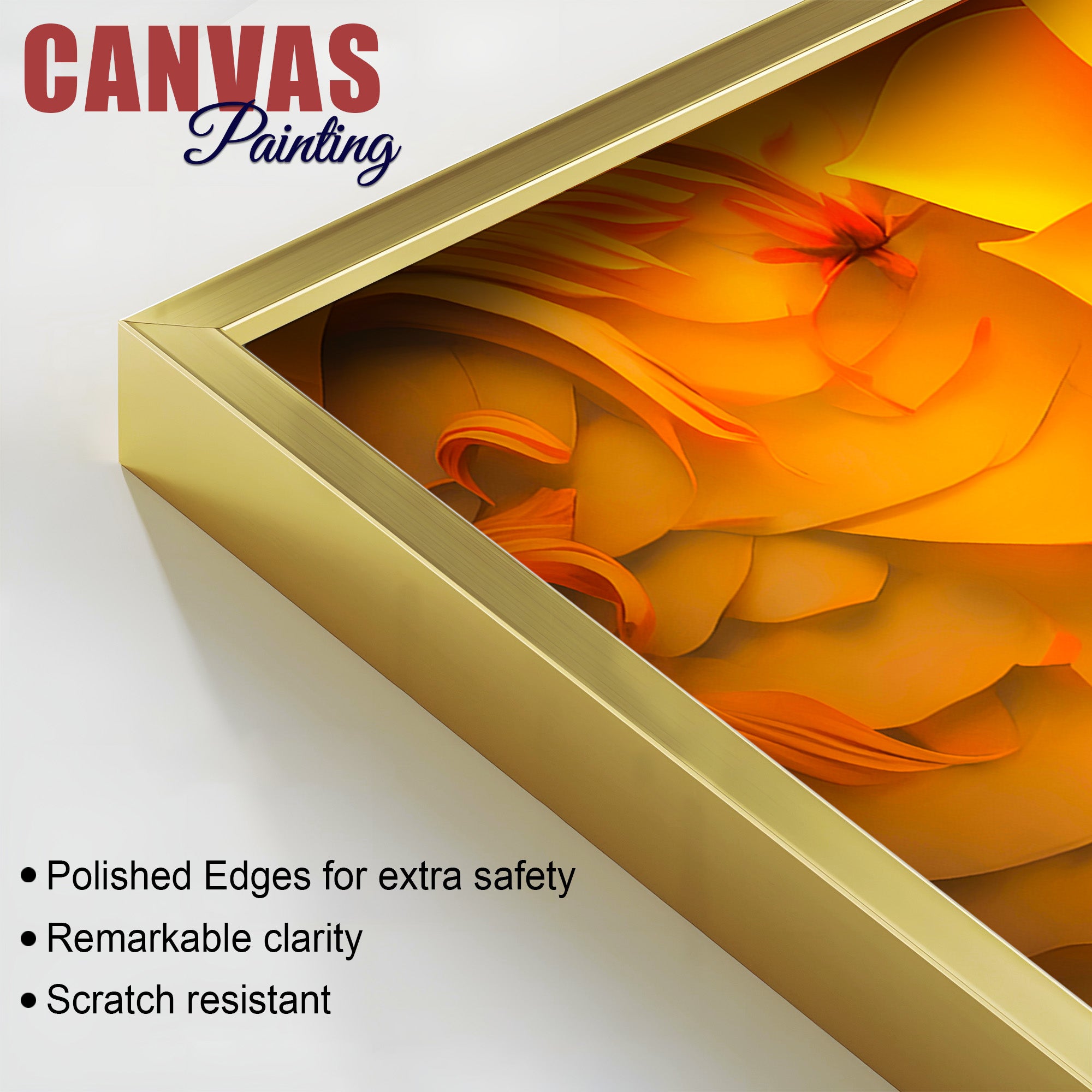 Spiritual Lord Gautam Buddha Wall Painting for Wall Decor