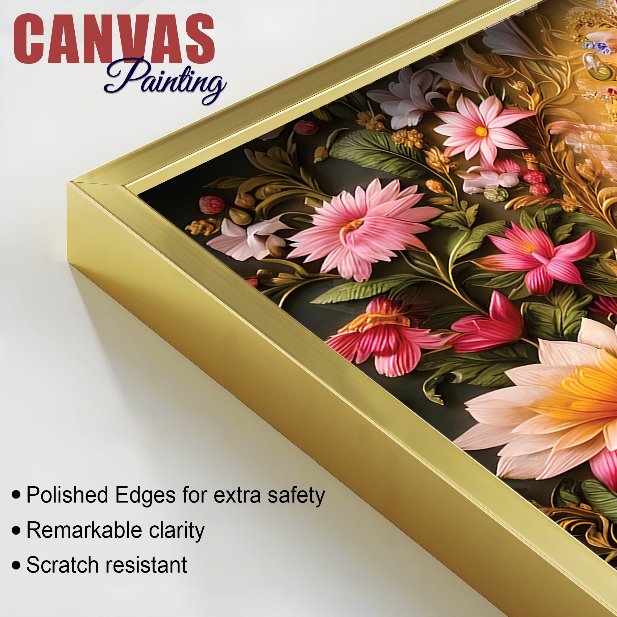 Spiritual Mahadev Canvas Painting for Modern Home Interior