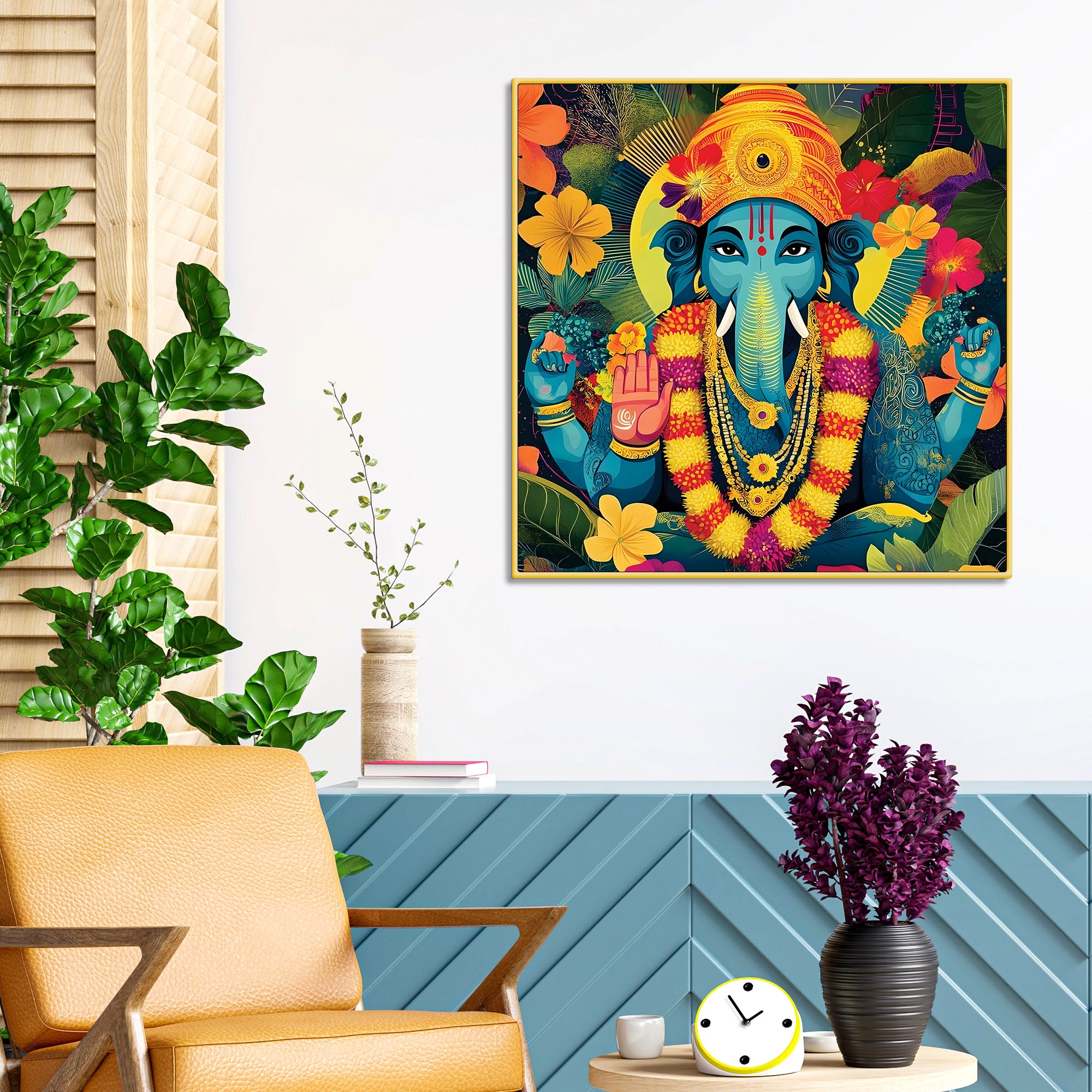 stylish-ganesha-painting-for-office-home