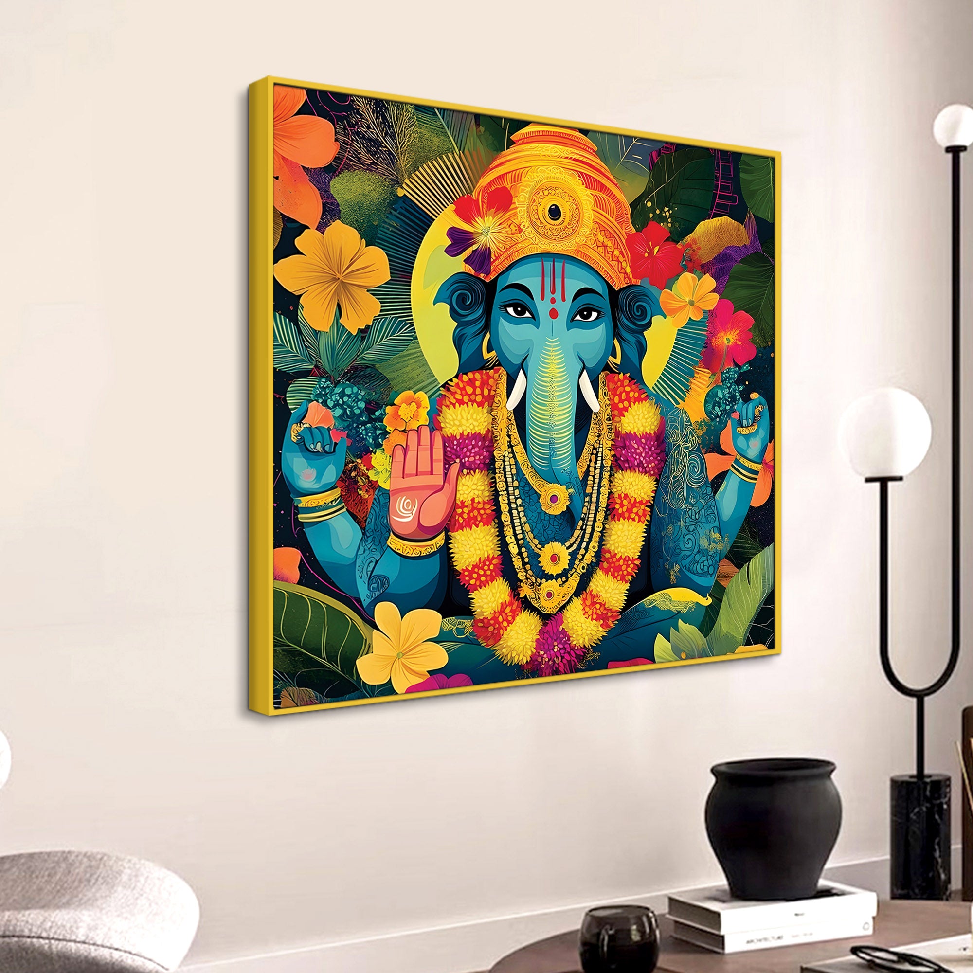 Stylish Ganesha Painting for Office & Home