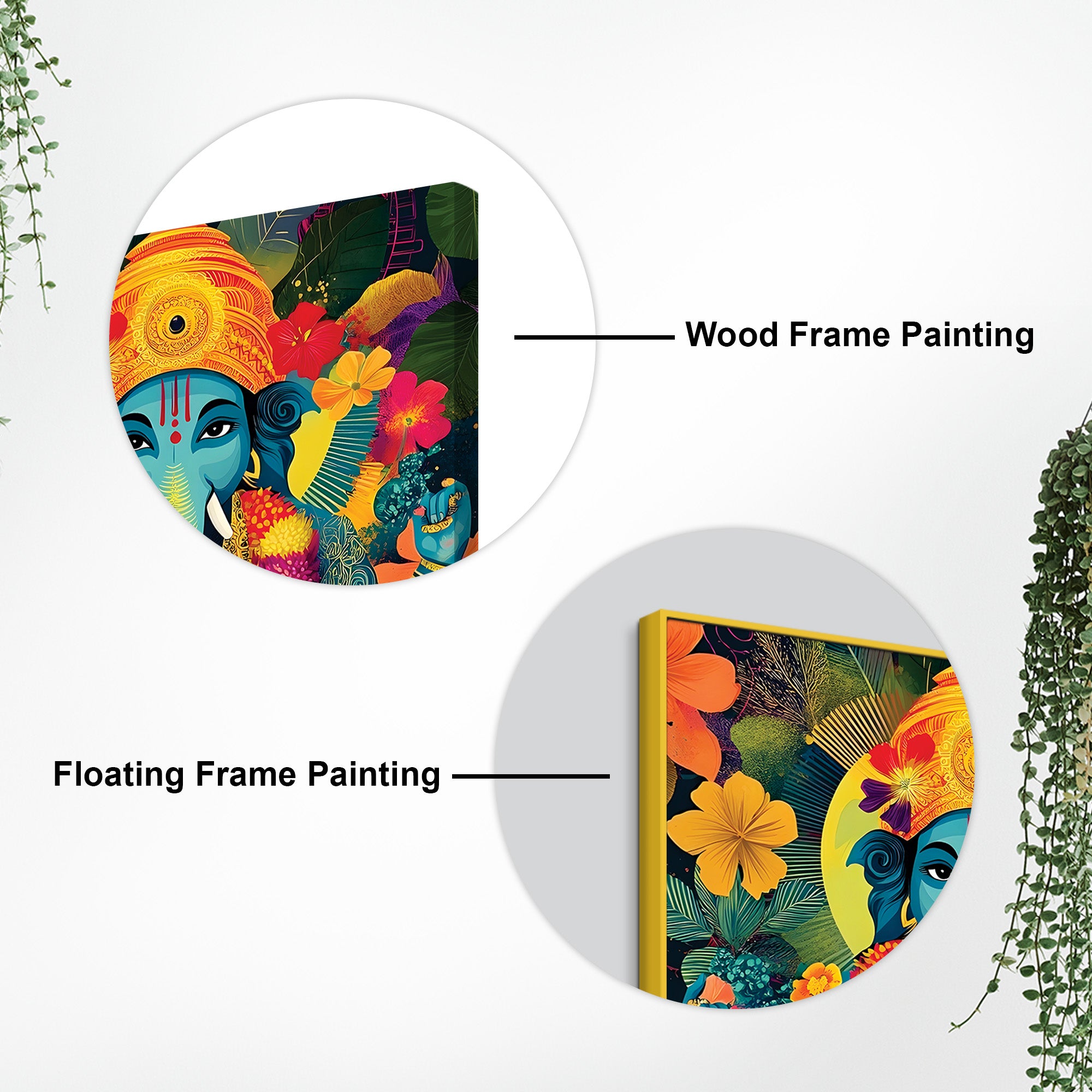 Stylish Ganesha Painting for Office & Home