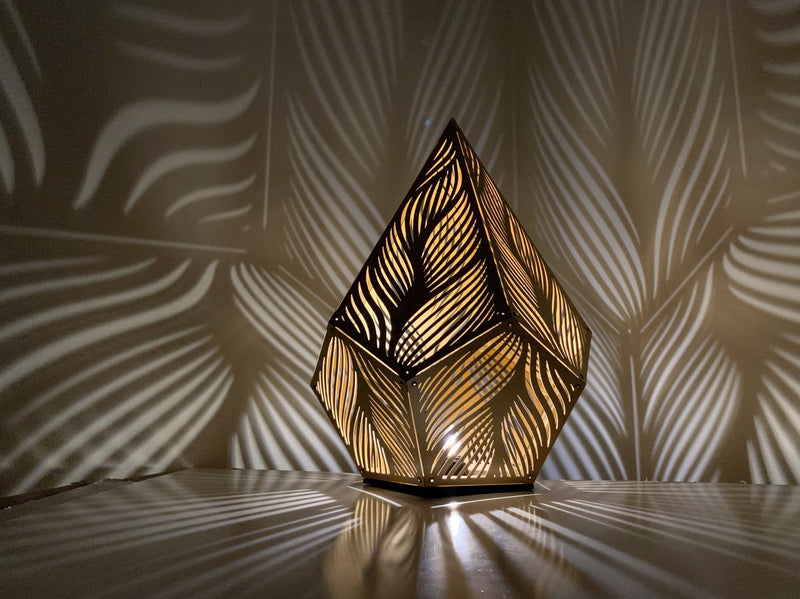 Stylish Shadow Casting Lamp