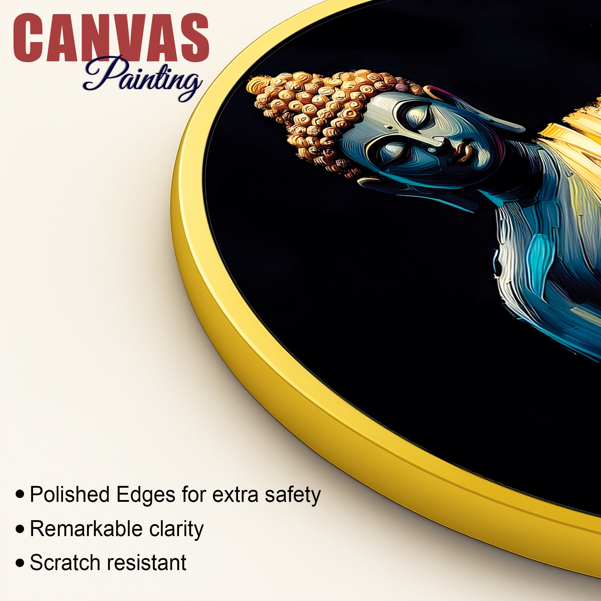 Stylish Spiritual Buddha Painting for Home Décor