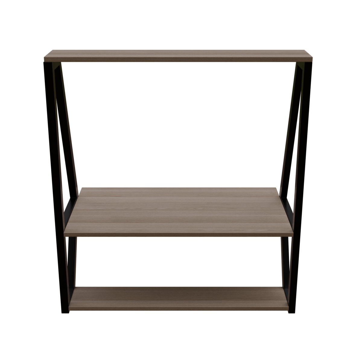 Stylish Wall Mounted Wooden Display Rack for Books & Desk Decor