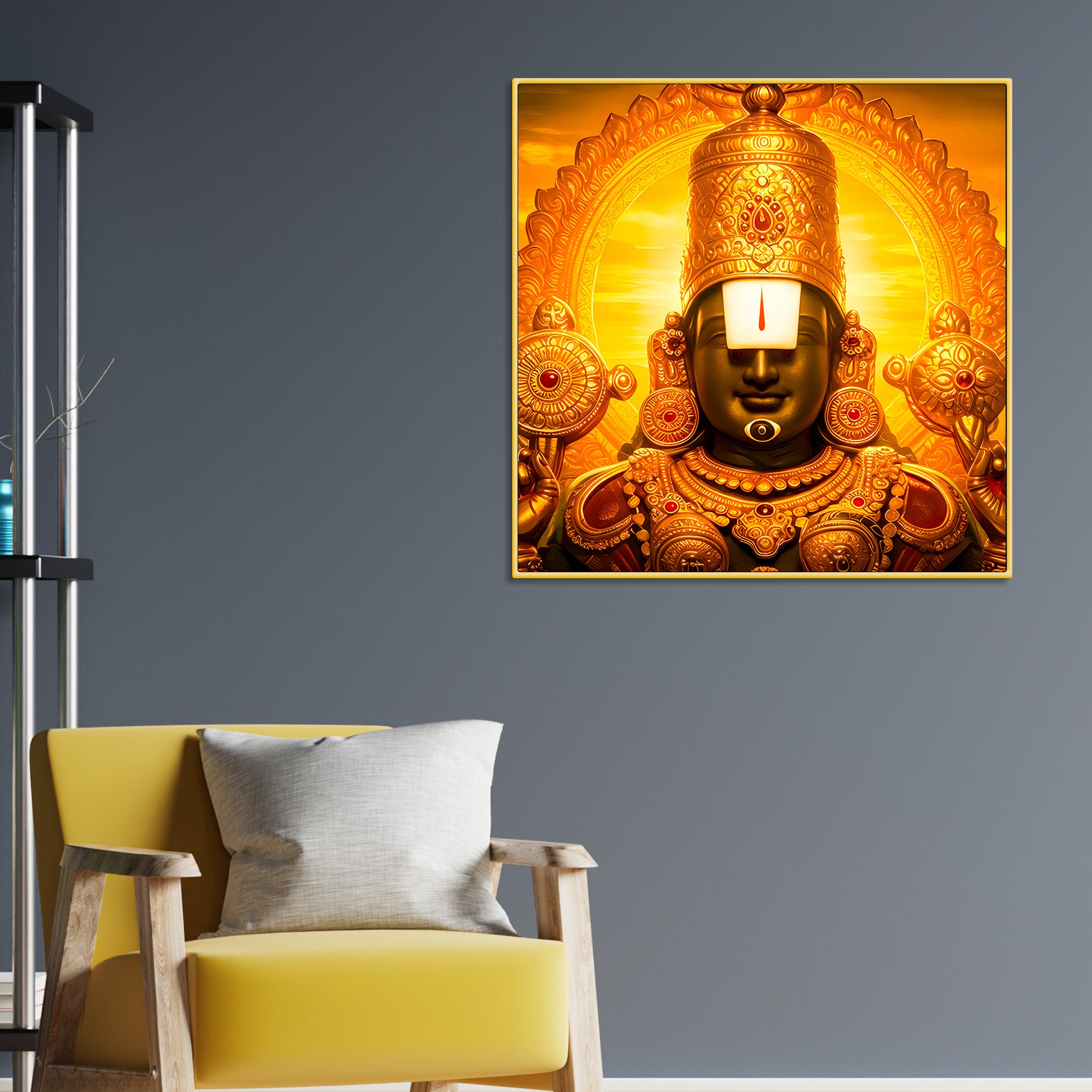 tirupati-balaji-wall-painting-for-home-temple-decor