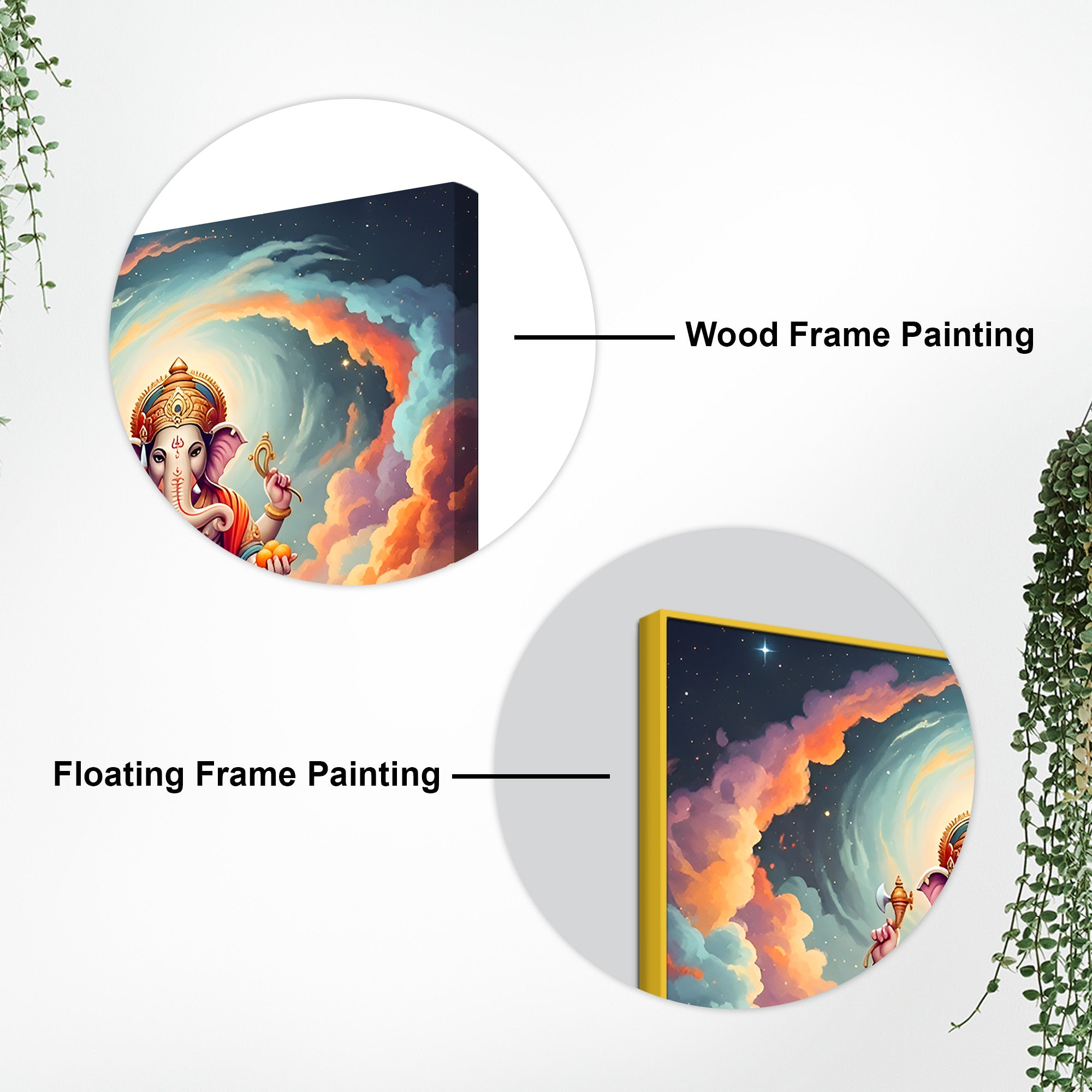 Traditional Hindu Ganpati Painting