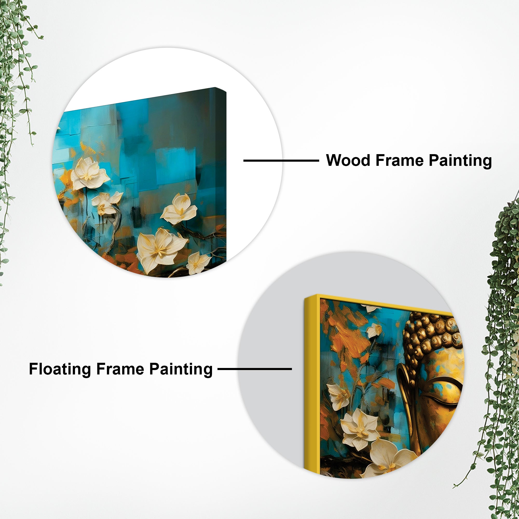 Tranquil Buddha Painting for Premium Wall Artwork