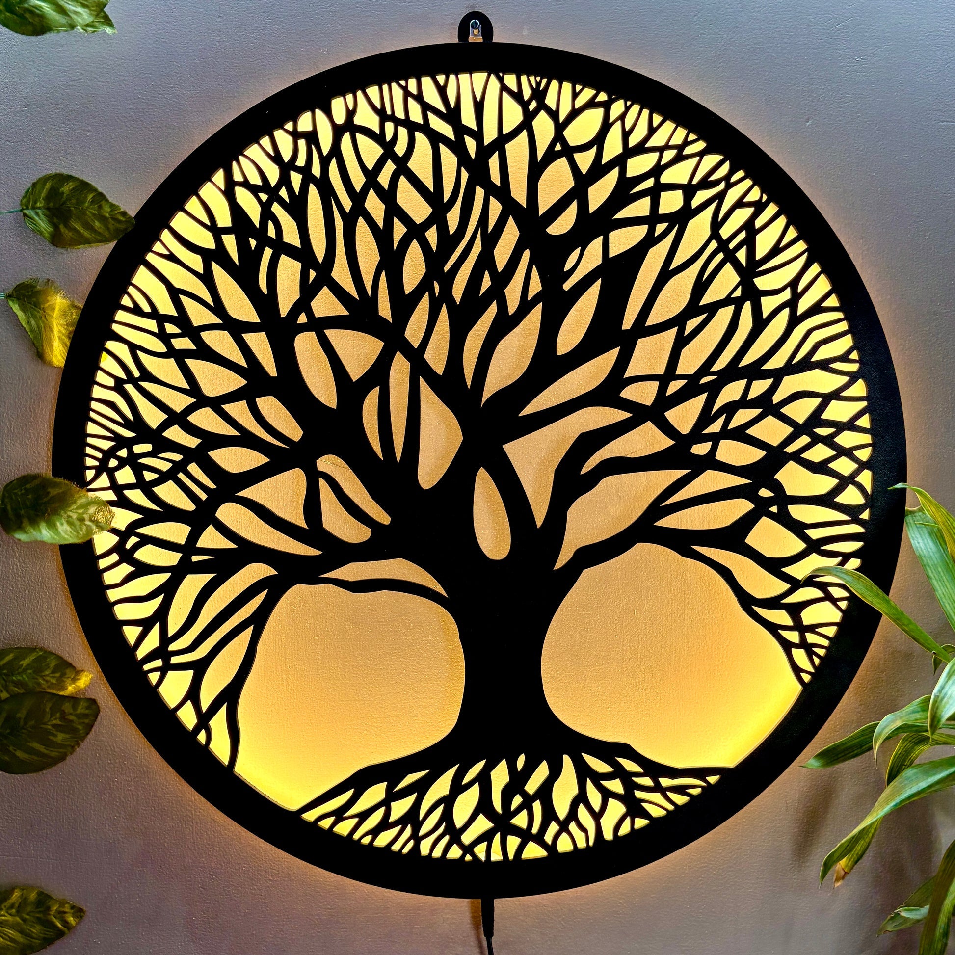 Tree of Life LED Wall Art for Living Room and Office Wall Decor