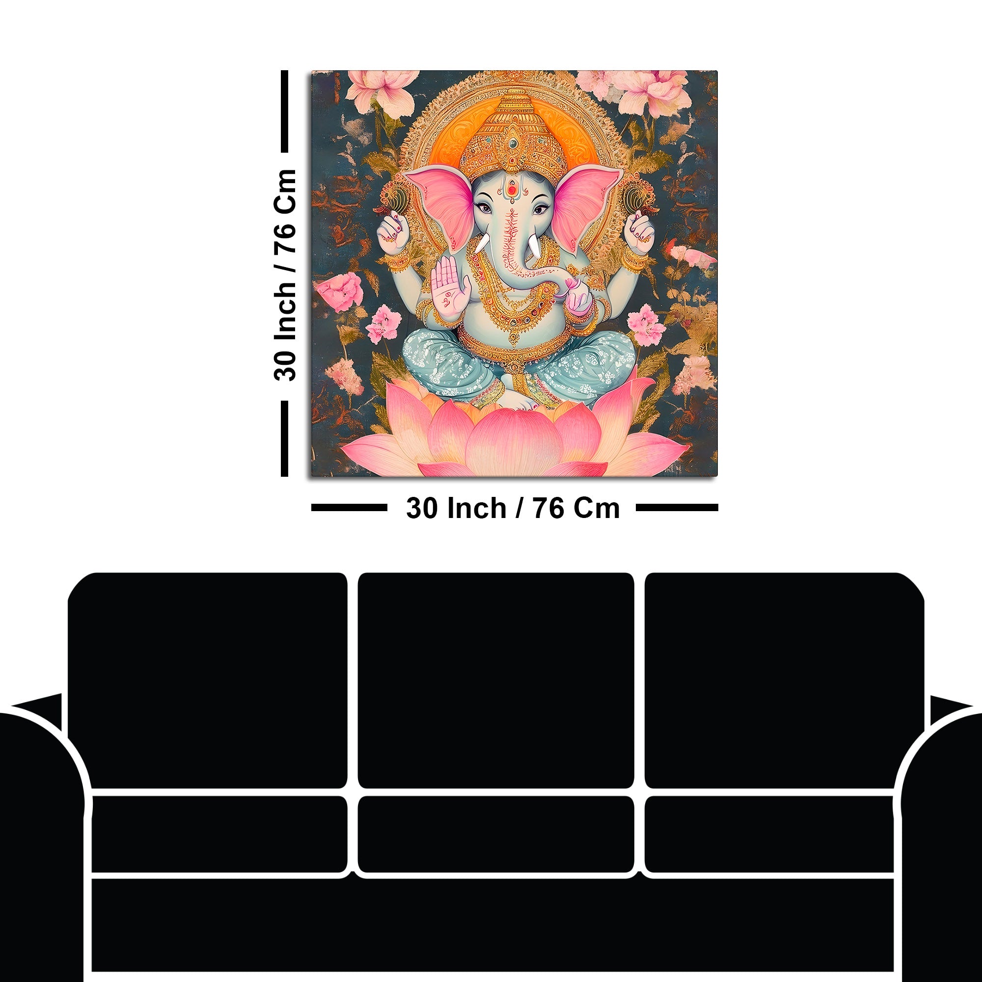 Unique Ganpati Painting for Home & Office