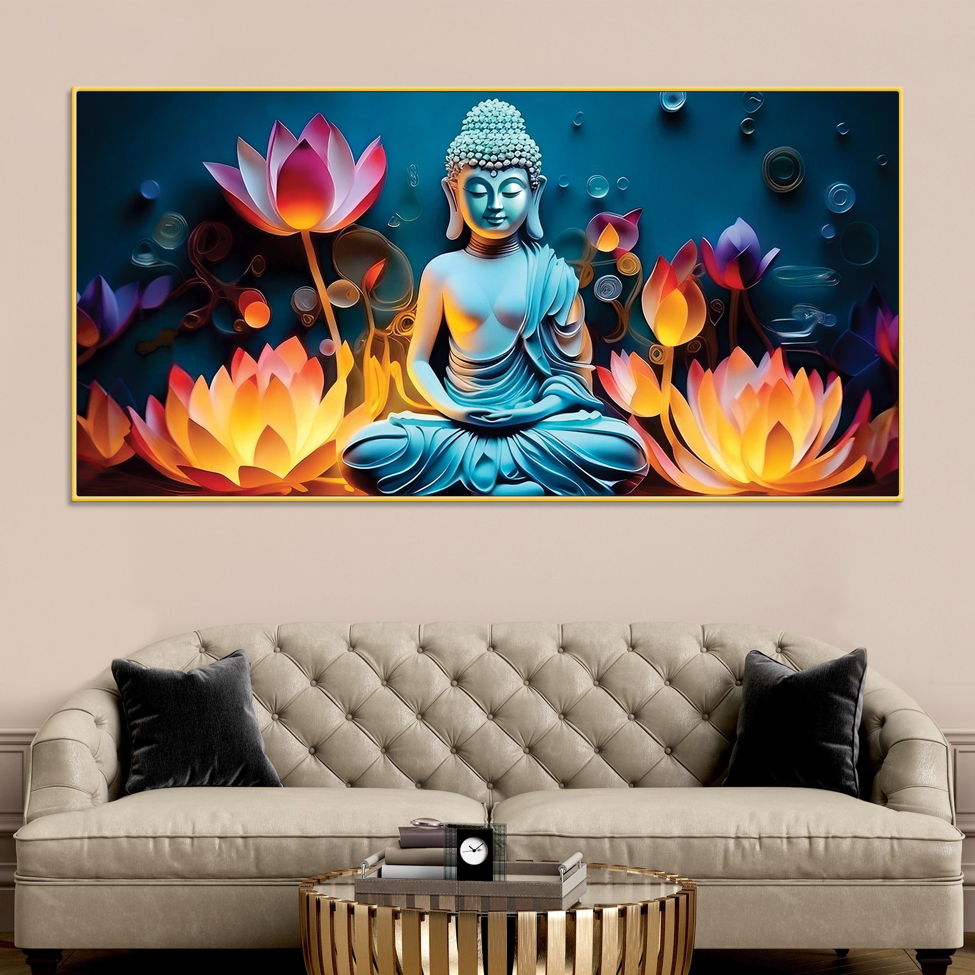 Vastu Buddha Painting for Positive Vibes in Home