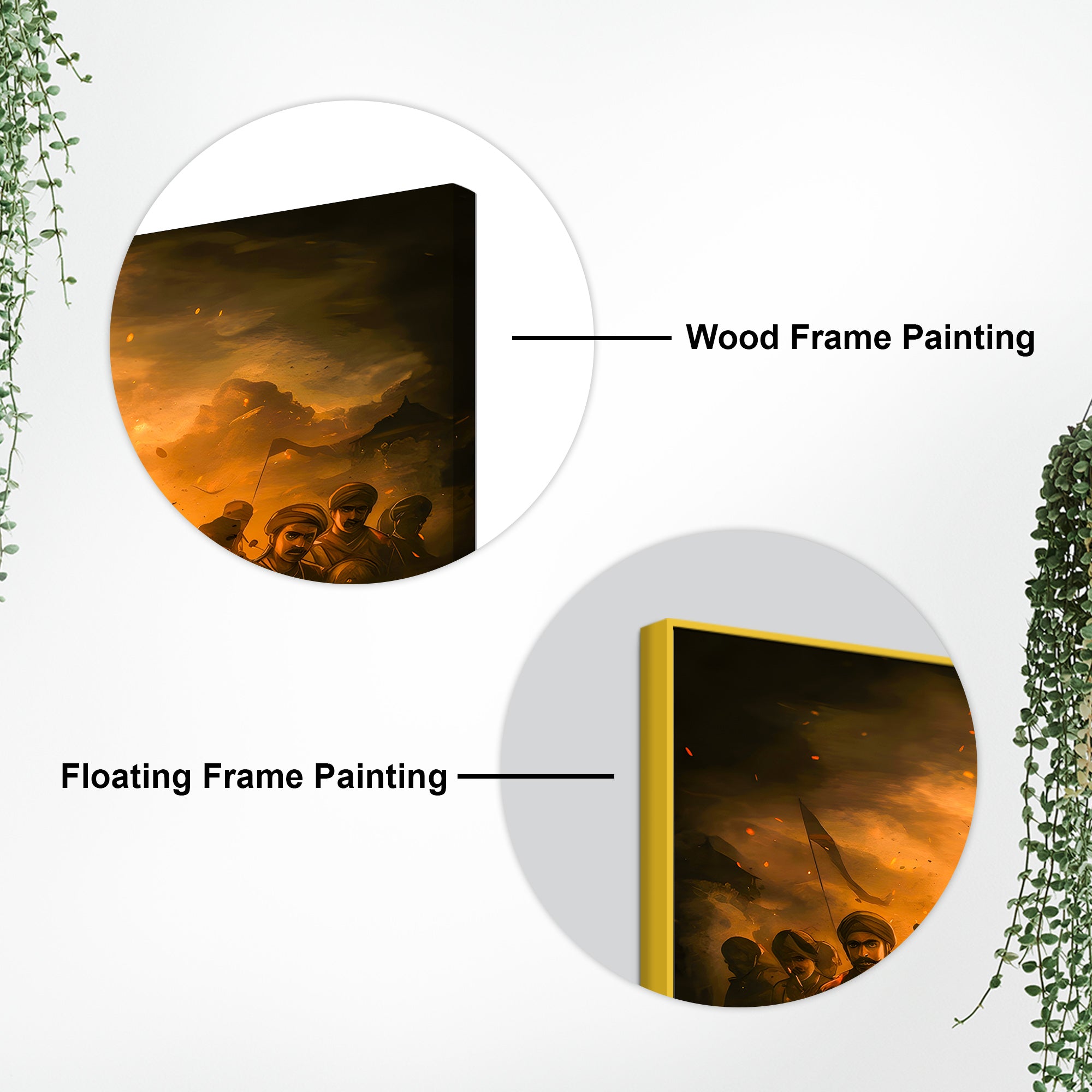 Veer Shivaji Maharaj Home Décor Painting