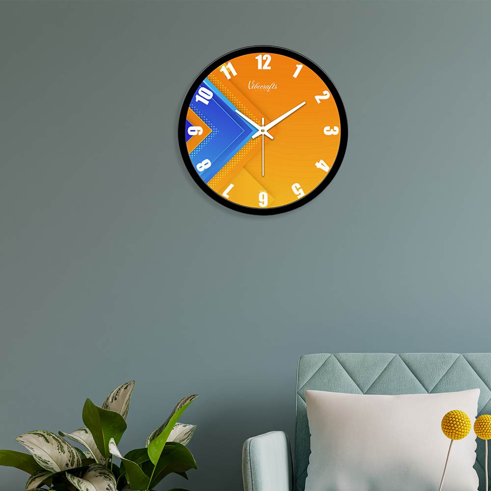 3D Abstract Colorful Premium Wall Clock