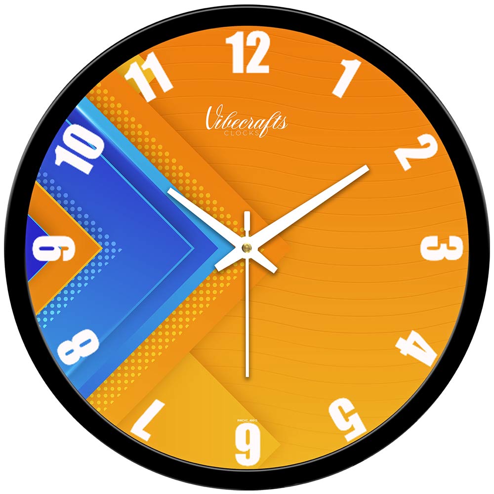 3D Abstract Colorful Premium Wall Clock