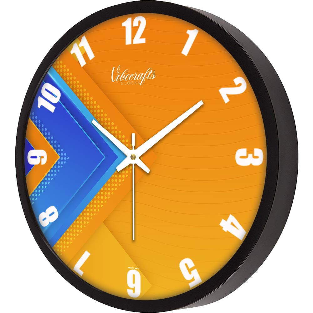 3D Abstract Colorful Premium Wall Clock