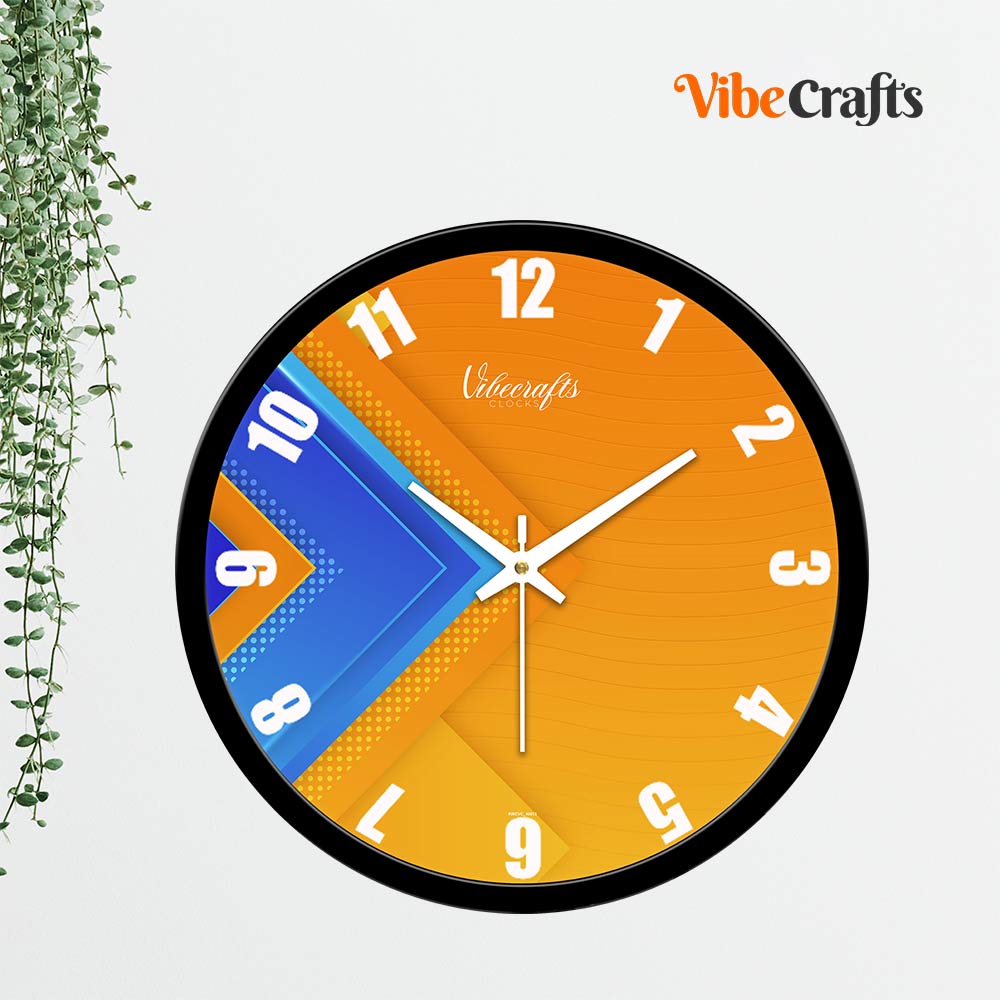 3D Abstract Colorful Premium Wall Clock
