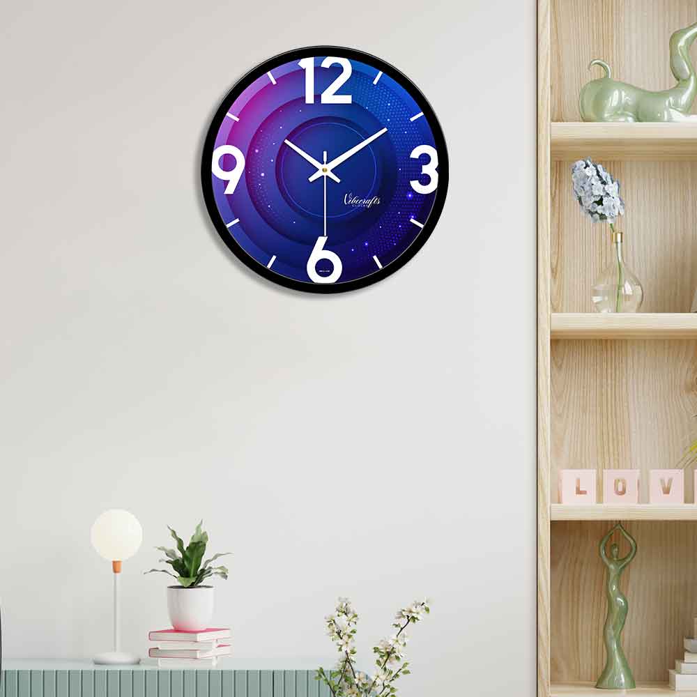 3D Colorful Wall Clock