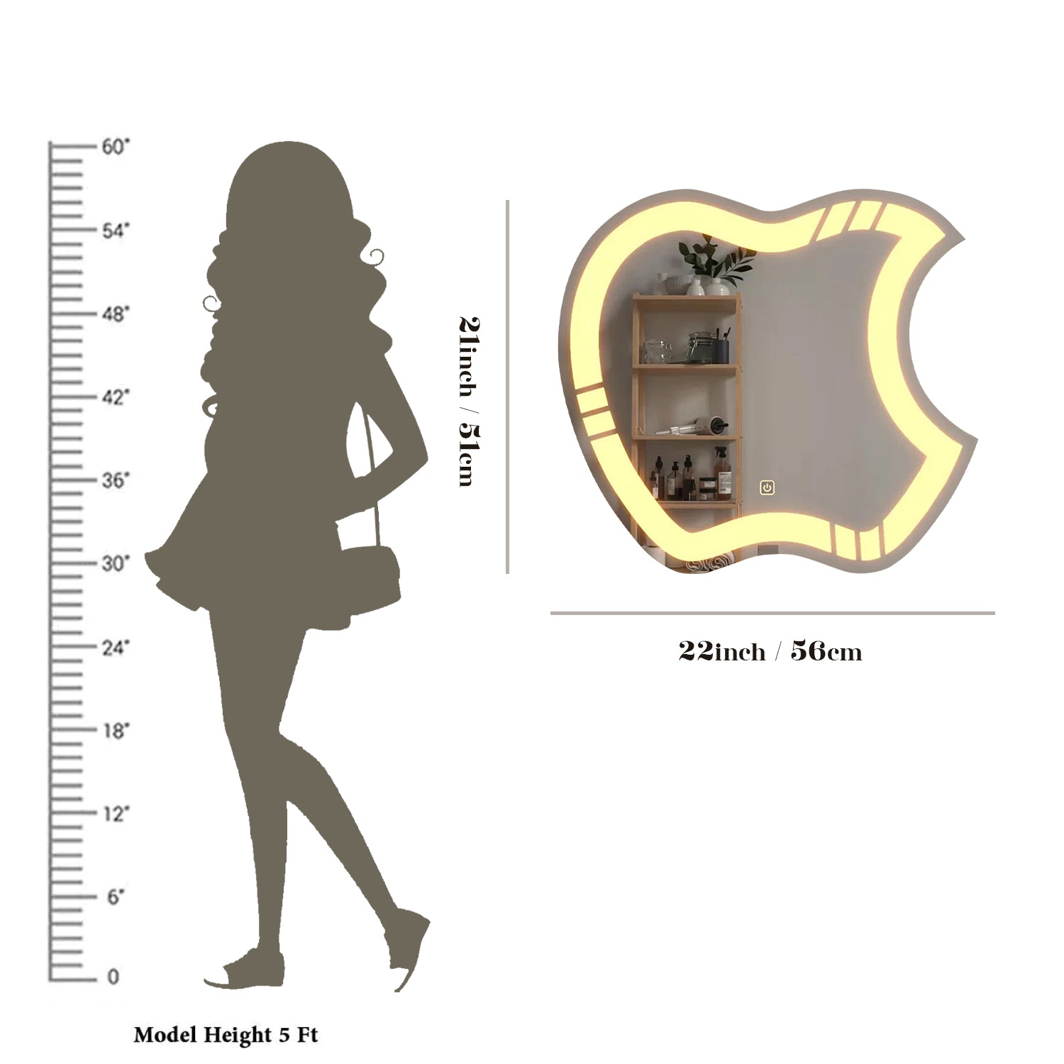 Design LED Bathroom Mirror