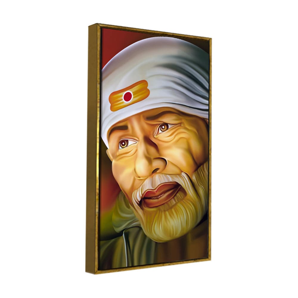 Sai Baba Wall Painting