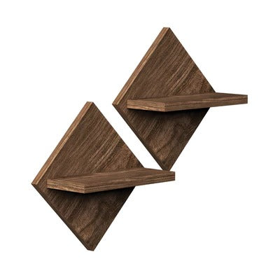 Stands Wall Mounted Shelf Set of Two