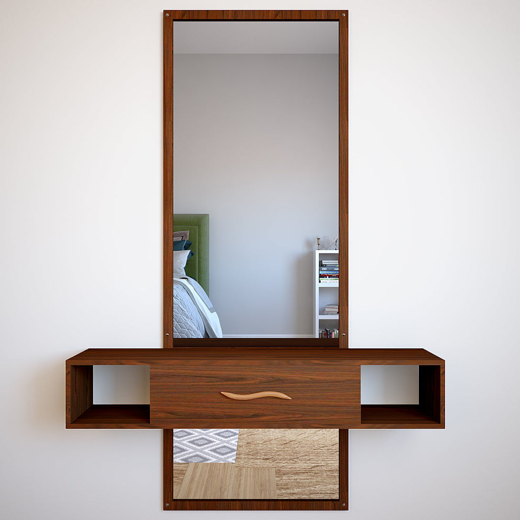 Modern Premium Wooden Dressing Table Mirror